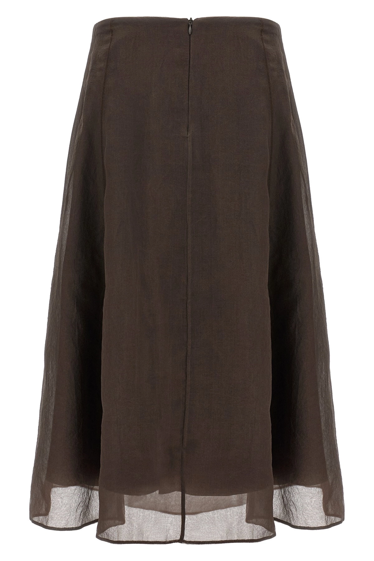 スカート BRUNELLO CUCINELLI FW25 'Circle' skirt (MF940G3877 C4222) Brunello cucinelli 'circle' skirt available on julian