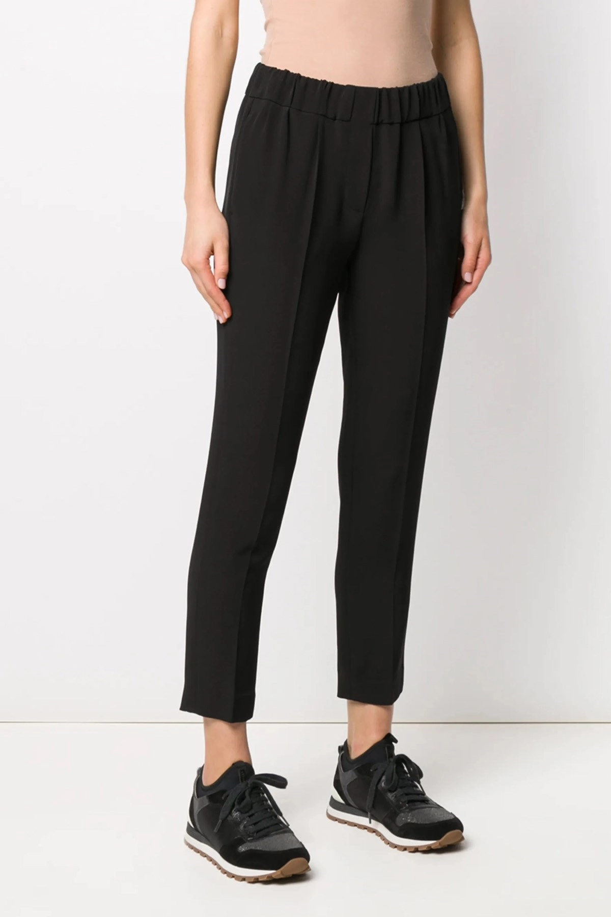 Brunello cucinelli Silk blend pants available on julian