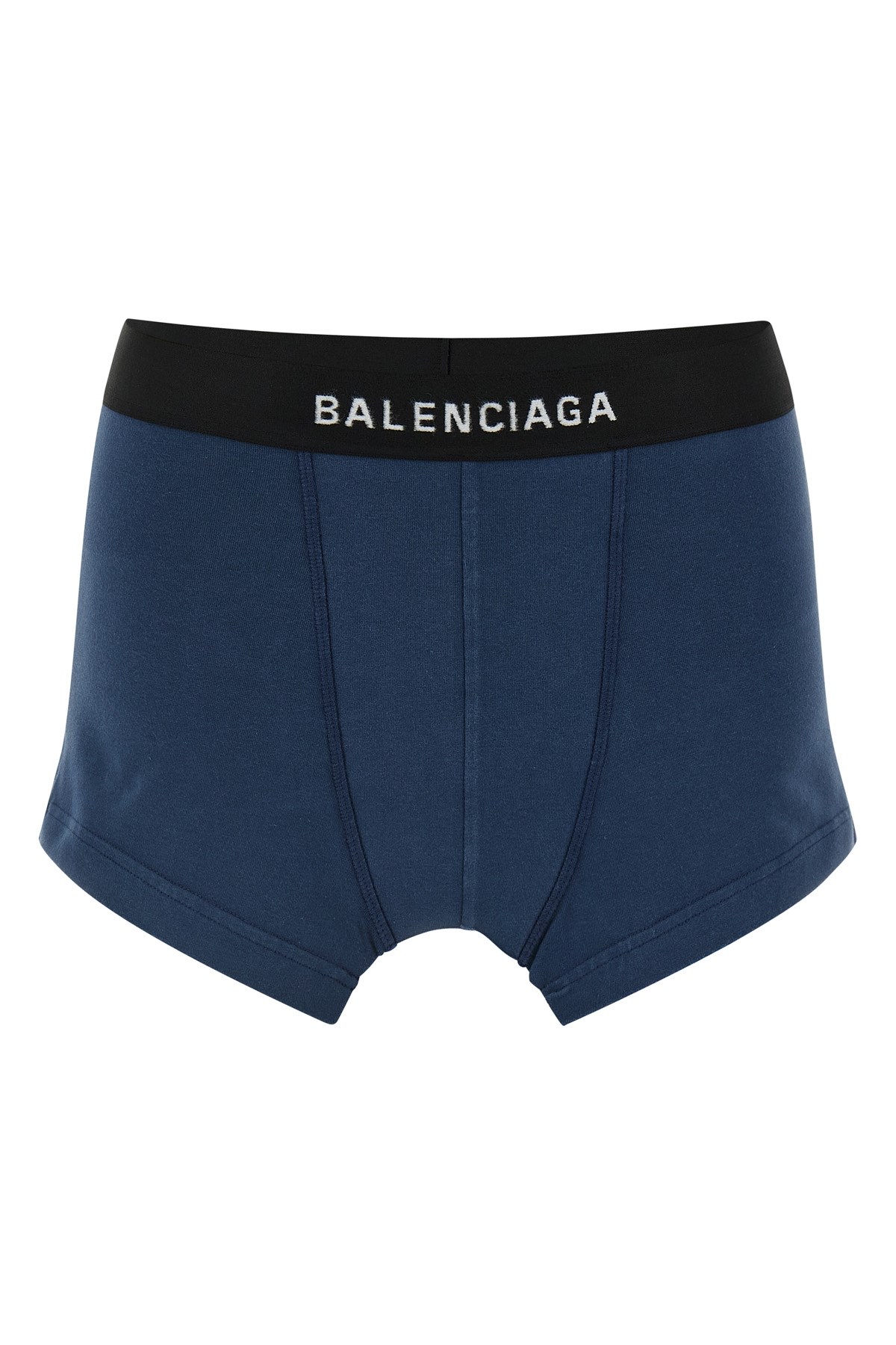 Balenciaga 'cut Off Brief' Skirt In Blue