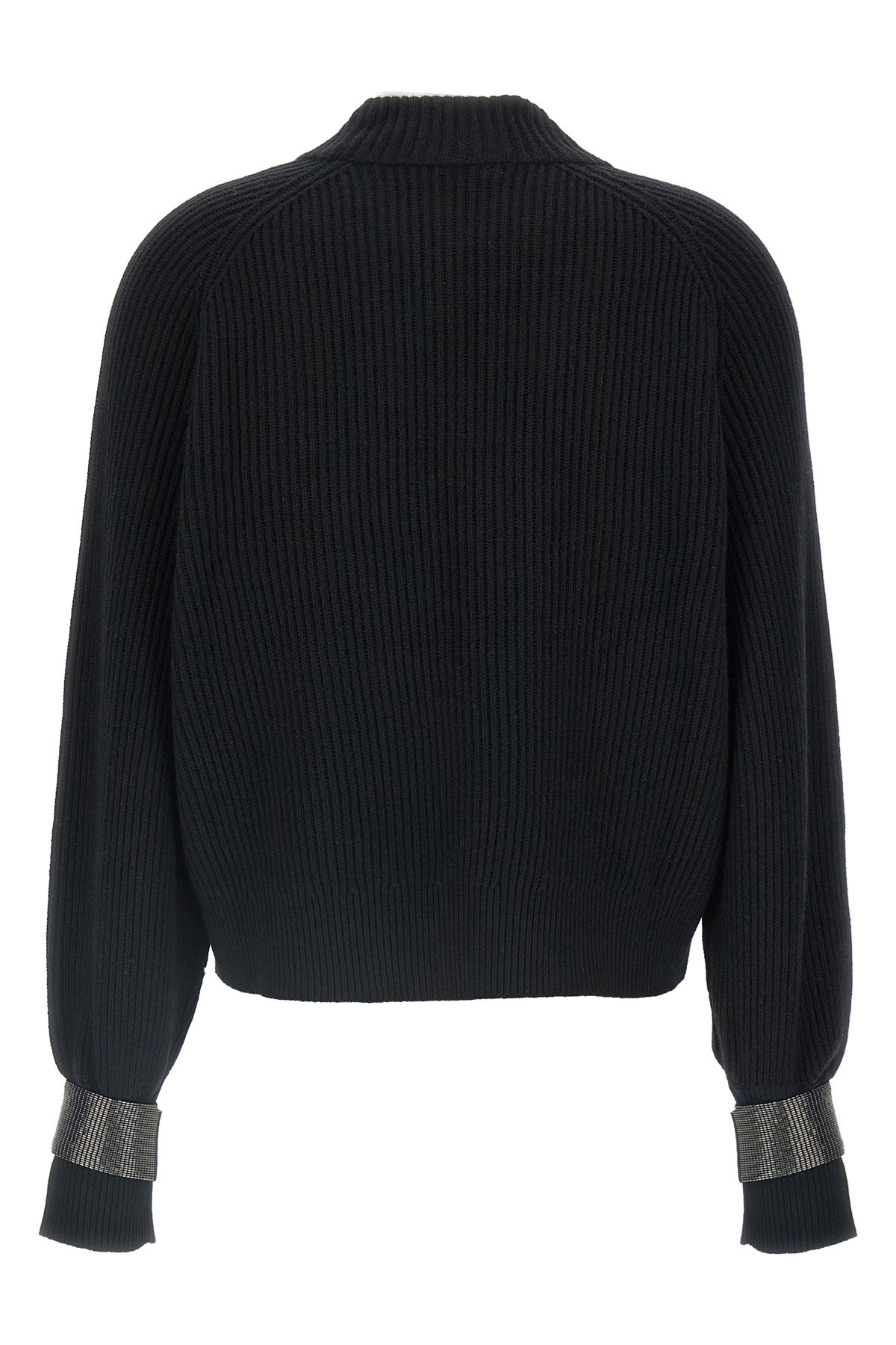 Brunello cucinelli 'monile' cuffs sweater available on