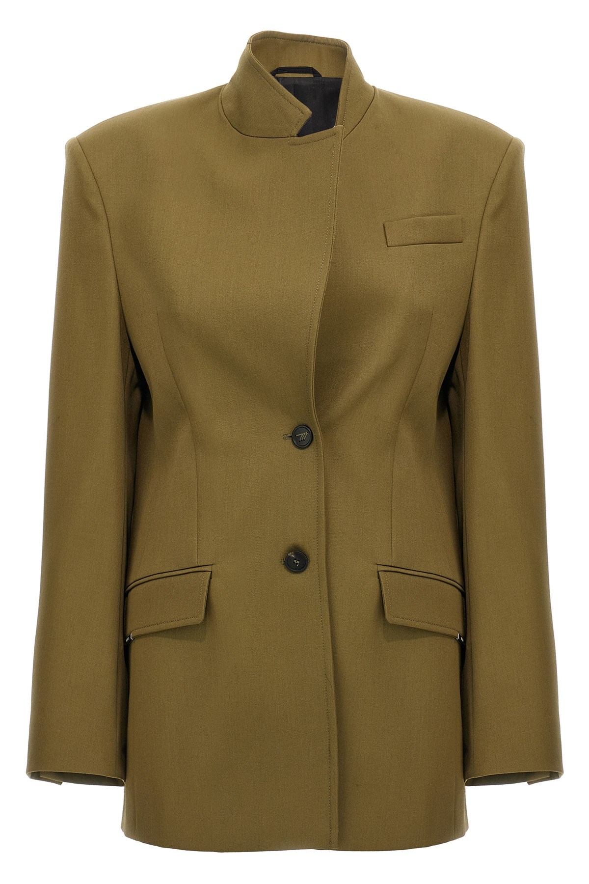 ジャケット LOEWE FW24 Melange twill blazer (S540Y03XAO 6675) Loewe Mélange twill blazer available on julian-fashion.com