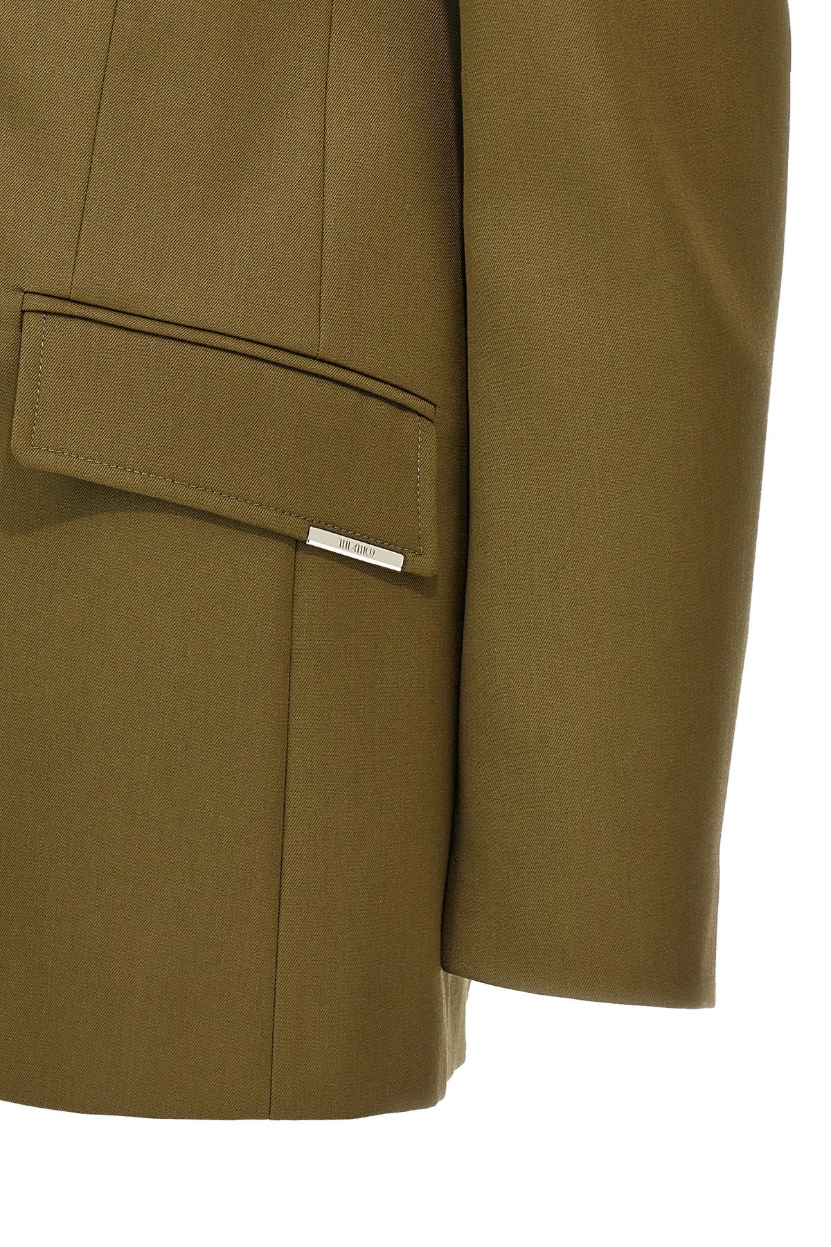 The attico Maxi shoulder strap blazer available on julian
