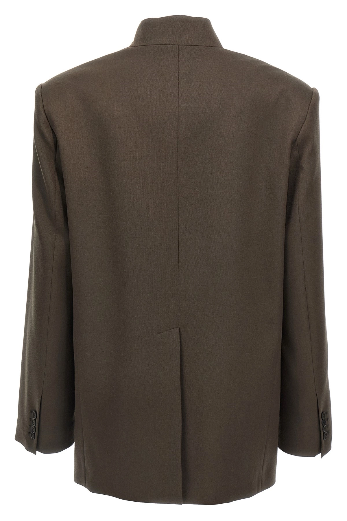 ジャケット THE ATTICO Maxi shoulder strap blazer (251WCG00084 064) The attico Maxi shoulder strap blazer available on julian