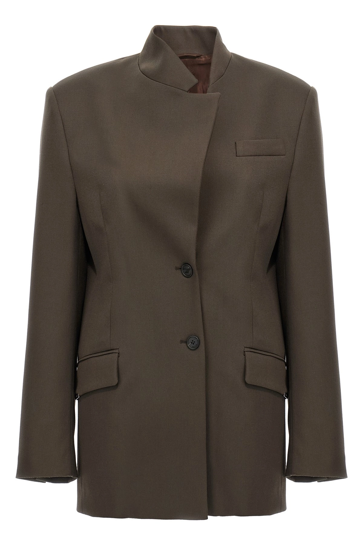【関税込み】THE ATTICO MAXI SHOULDER STRAP BLAZER The attico Maxi shoulder strap blazer available on julian