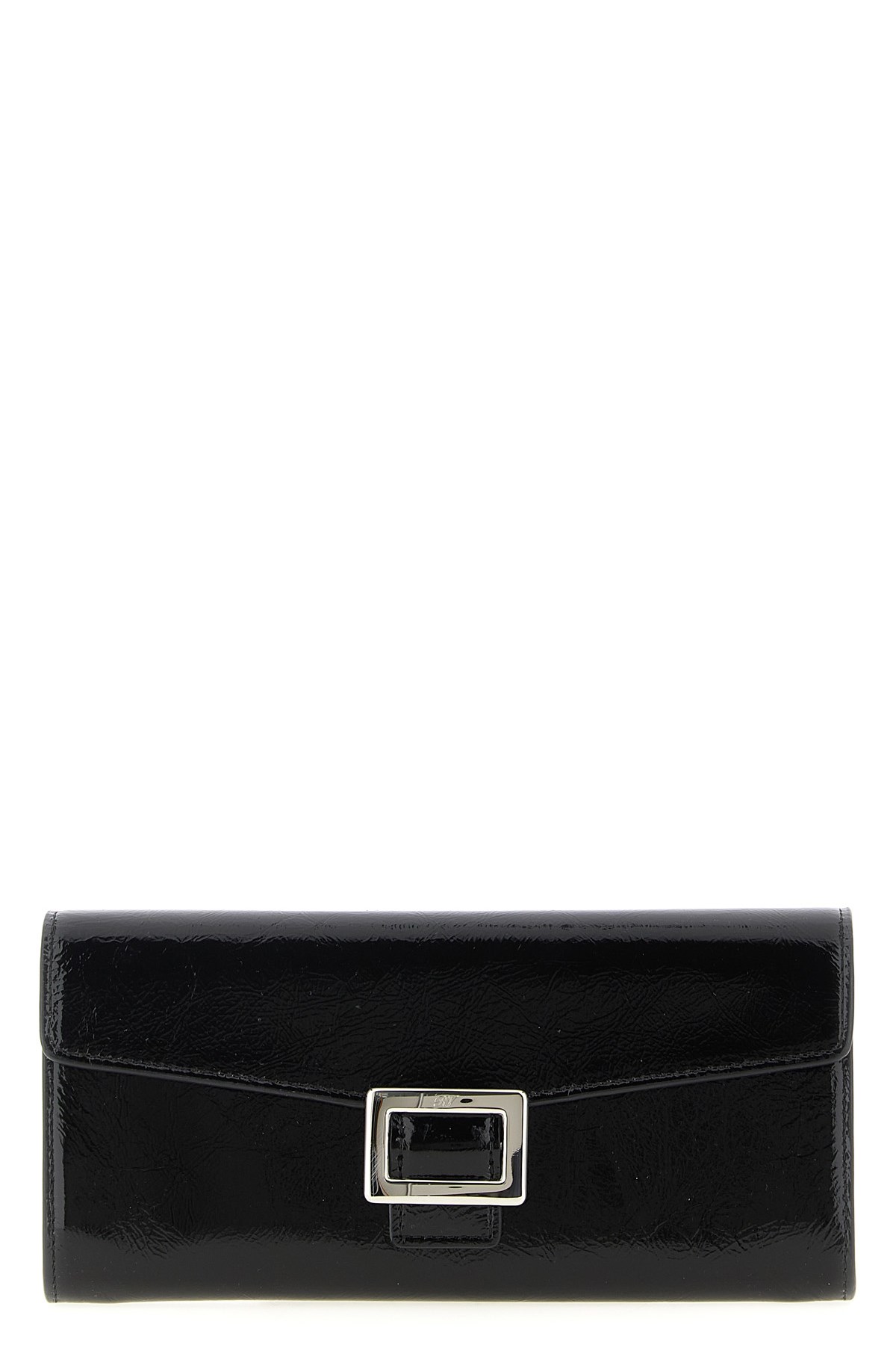 Roger Vivier Belle Vivier Wallet Chain Women In Black