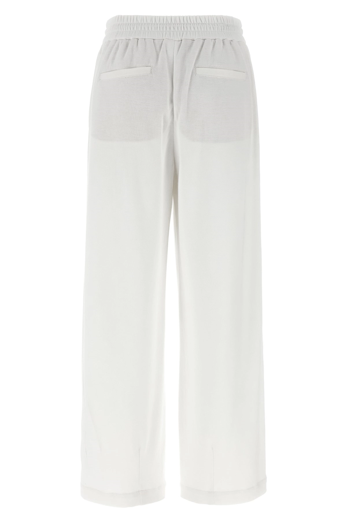 Brunello cucinelli Piqué cotton joggers available on julian