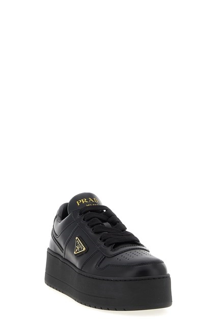 【PRADA】Logo canvas sneakers スニーカー Prada Logo canvas sneakers available on julian-fashion.com
