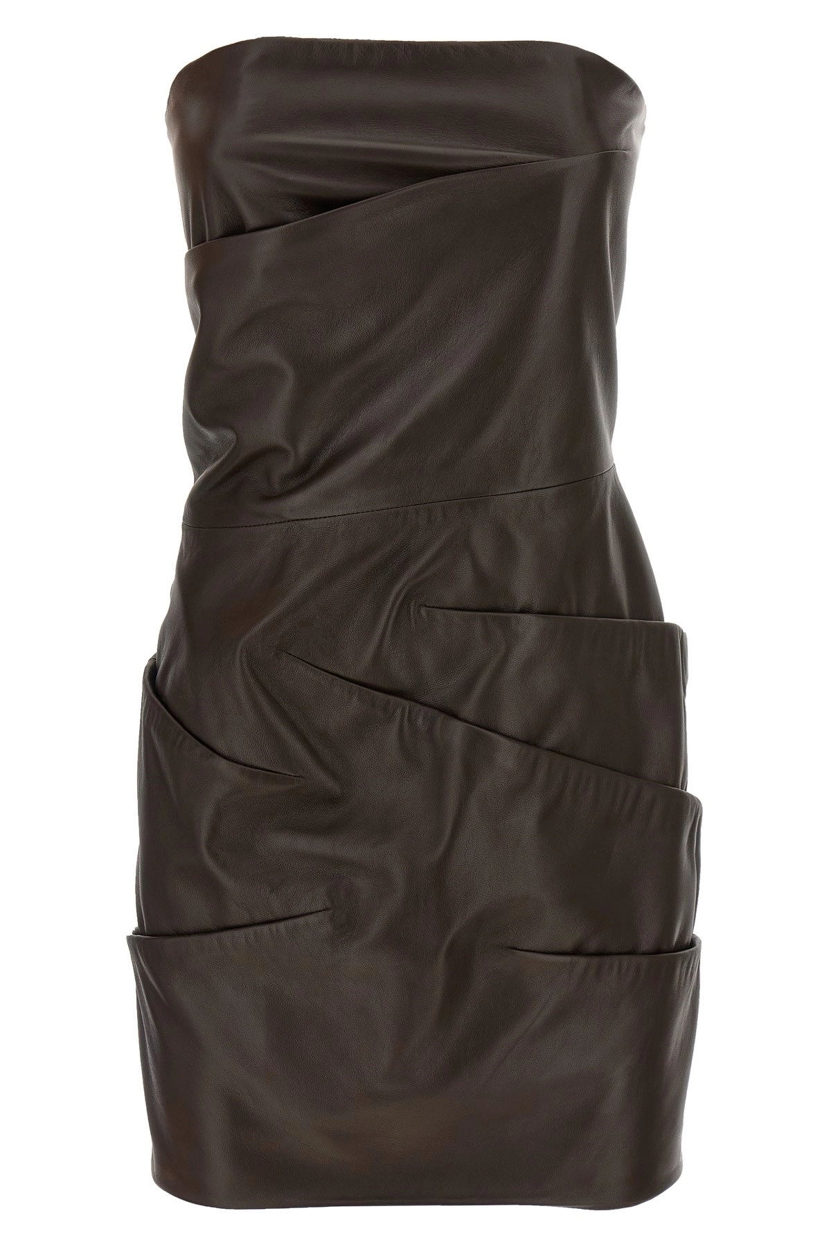 ワンピース THE ATTICO FW25 MINI LEATHER DRES (251WCA00361 LBT128AA204) Coco mini dress THE ATTICO | Blondie Shop