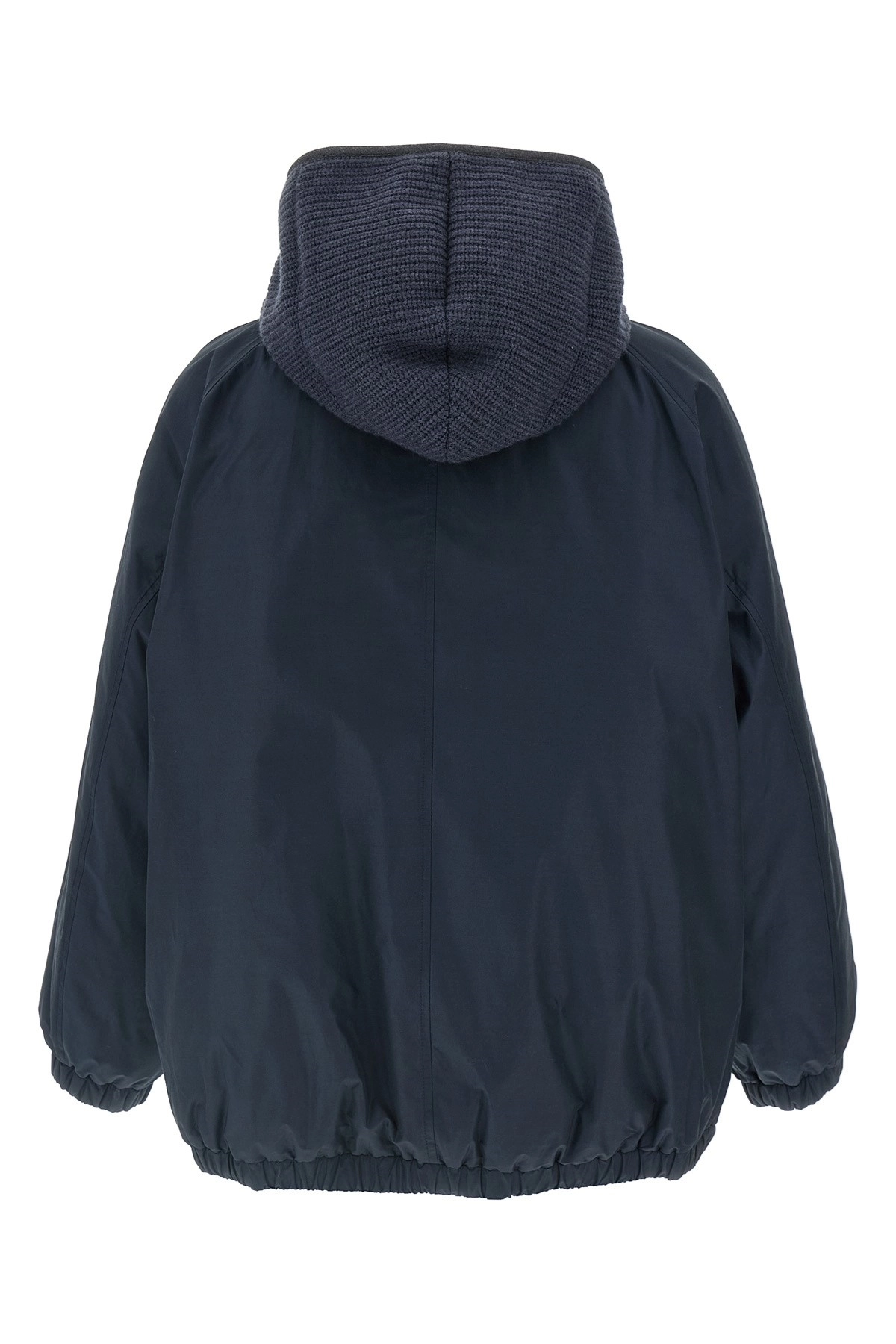 ダウンジャケット・コート BRUNELLO CUCINELLI Knitted hooded down jacket Brunello cucinelli Knitted hooded down jacket available on