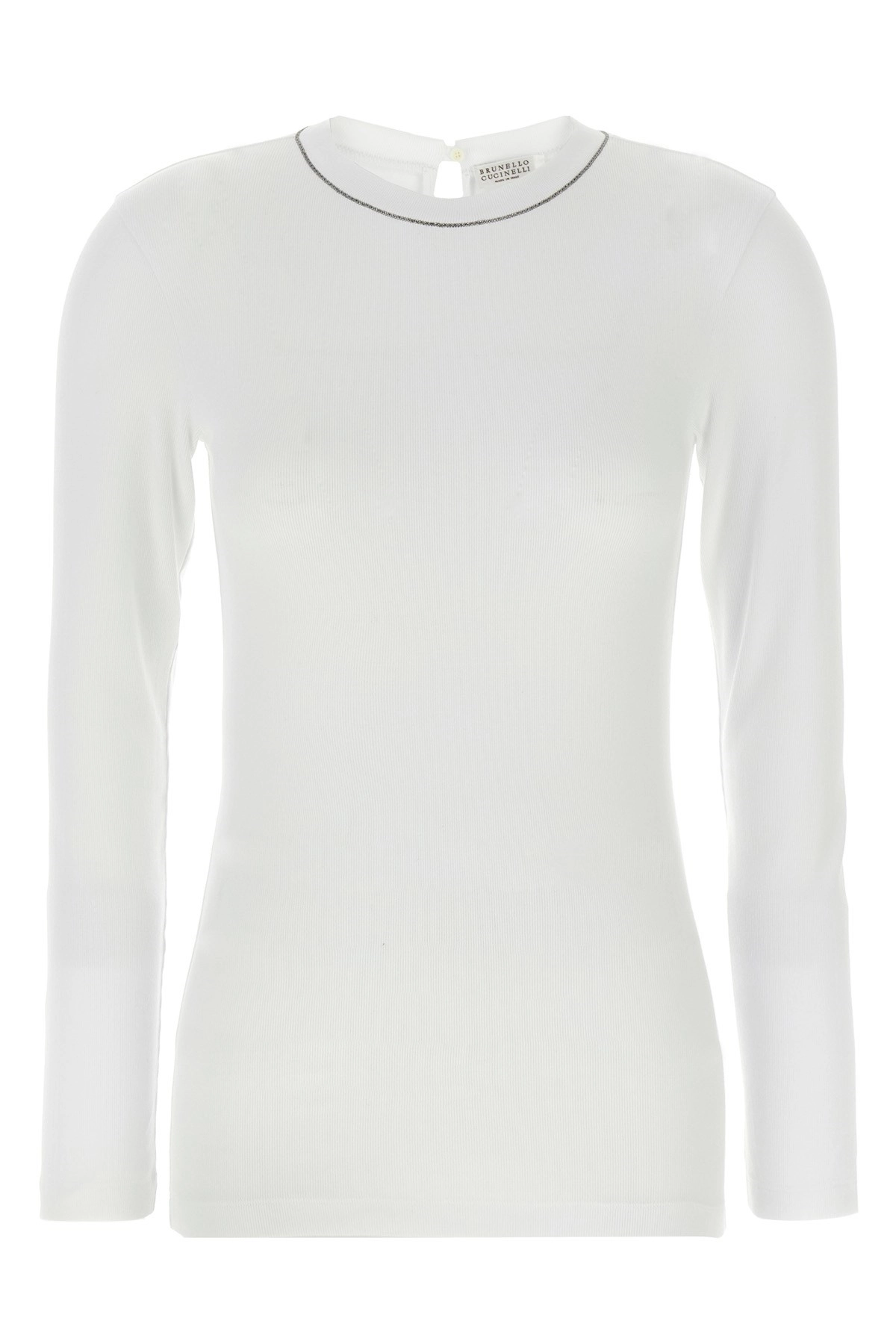 Tシャツ・カットソー BRUNELLO CUCINELLI 'Shiny Collar' T-shirt (M0TC8BJ300 C159) Brunello cucinelli 'shiny collar' t-shirt available on