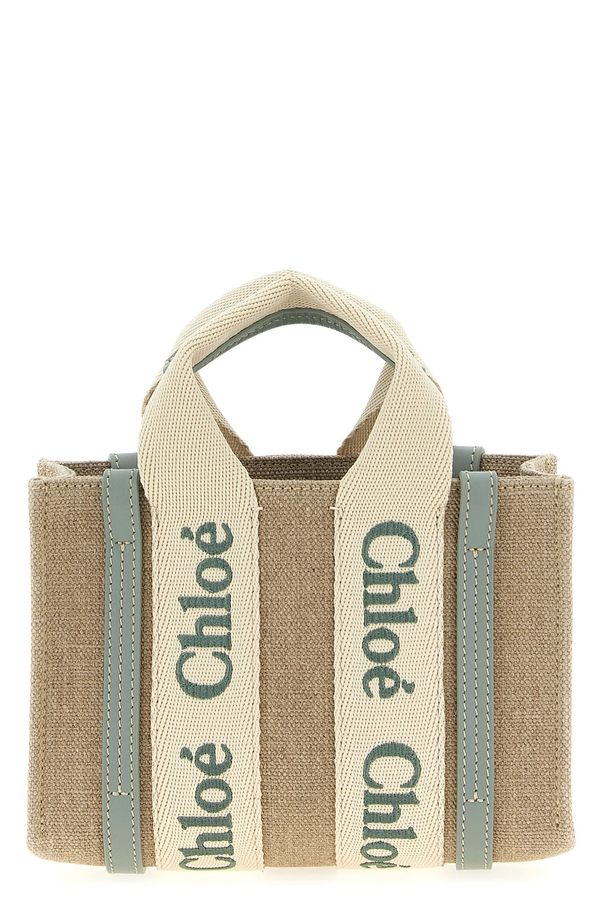 【Chloe】Mini Woody Rubber Bag Chloé - Small Woody Tote Bag In Grained Leather | HBX