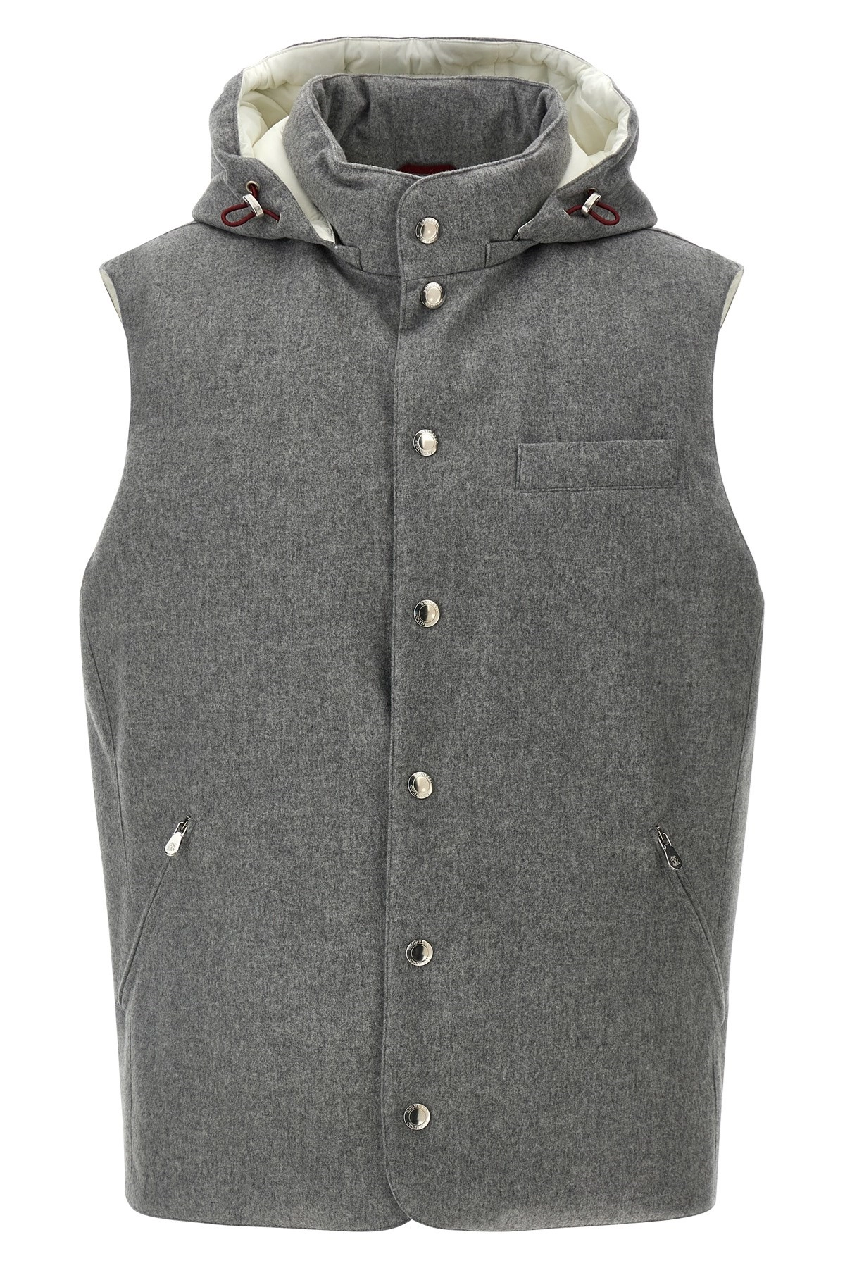 ダウンベスト Brunello Cucinelli Gilet Imbottito Con Cappuccio Brunello Cucinelli Down-Filled Padded Gilet | Harrods US