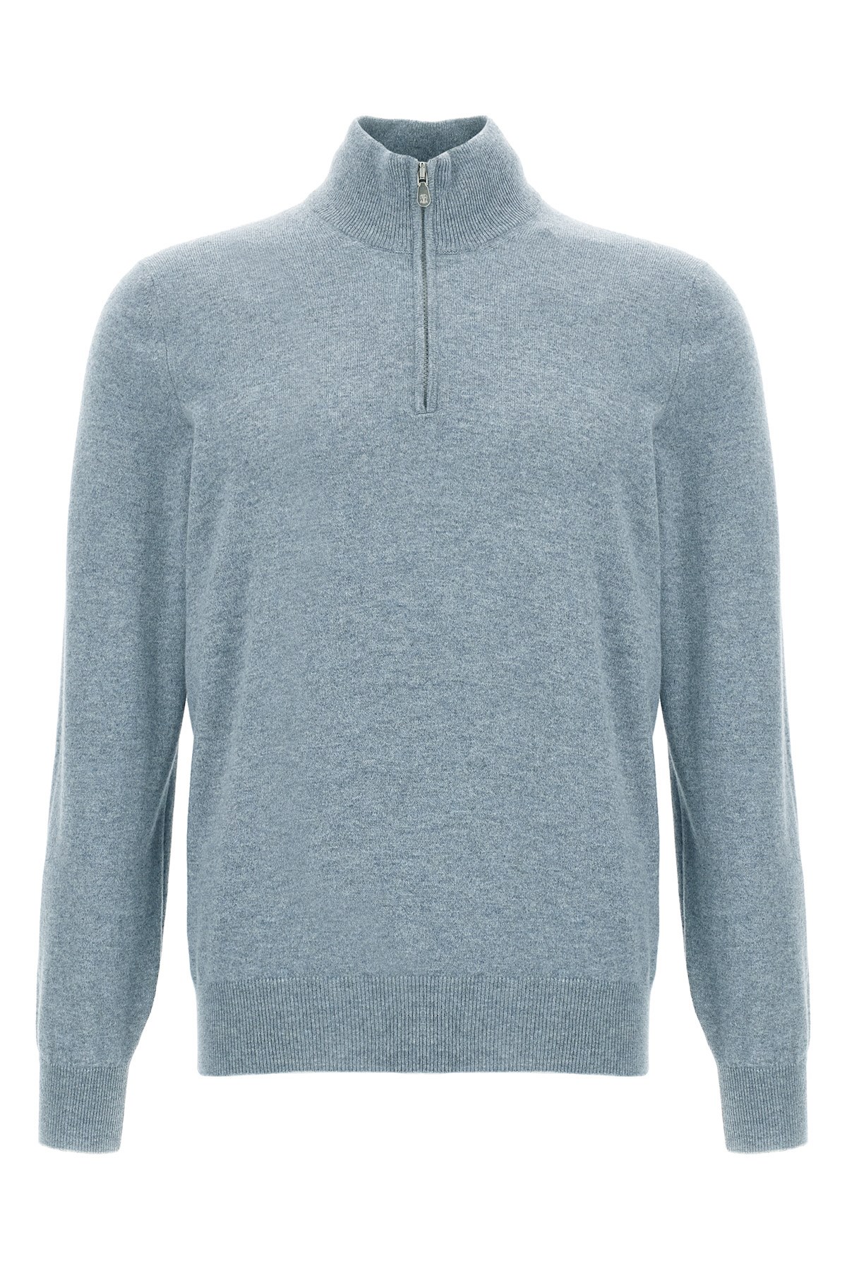 Brunello Cucinelli Cashmere Sweater In Blue
