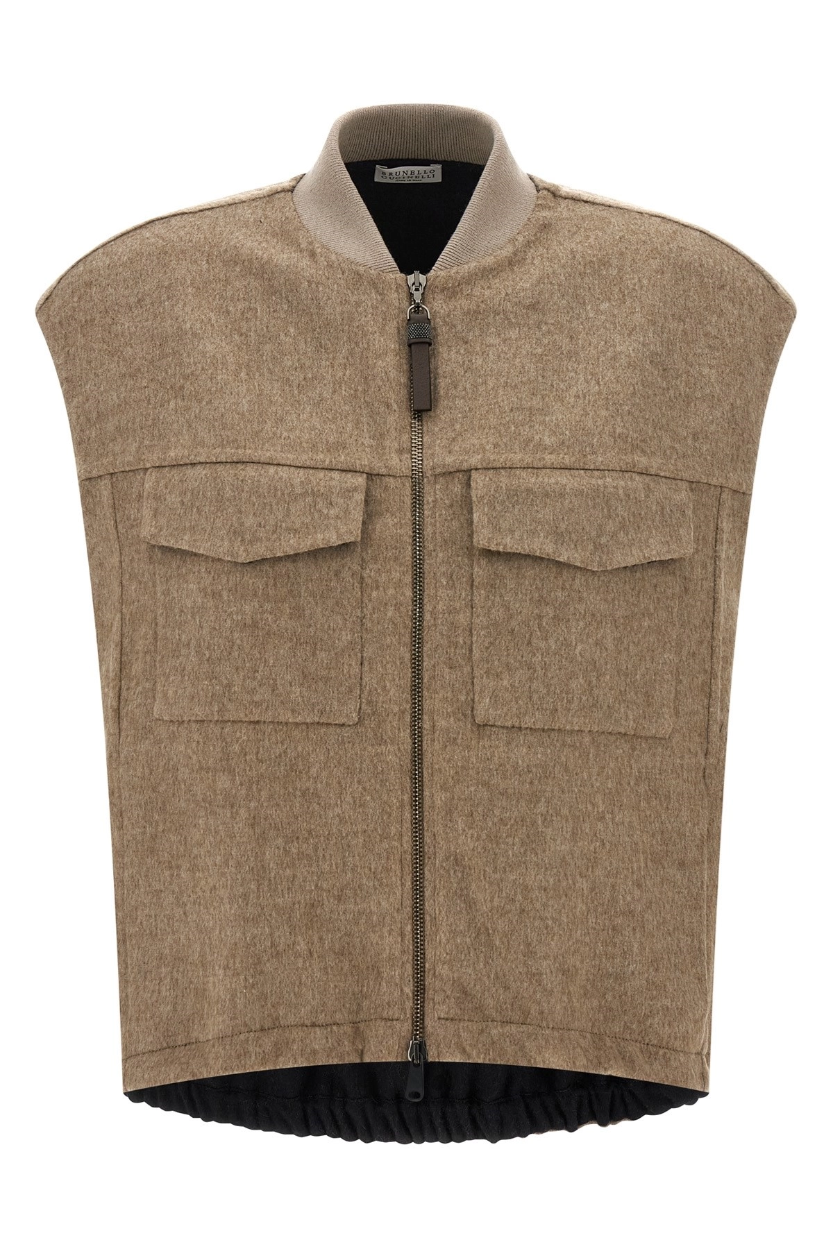 ベスト・ジレ BRUNELLO CUCINELLI 'Shiny Zipper Pull' vest Brunello cucinelli 'shiny zipper pull' vest available on