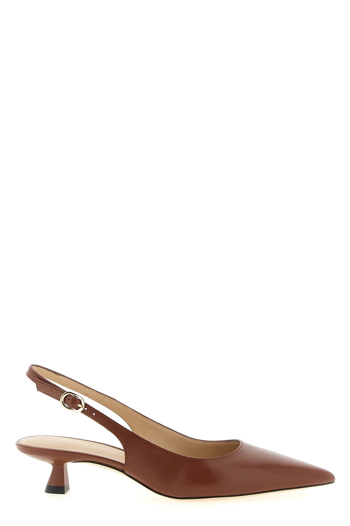 Stuart Weitzman 'stuart Sculpt' Slingback In Brown