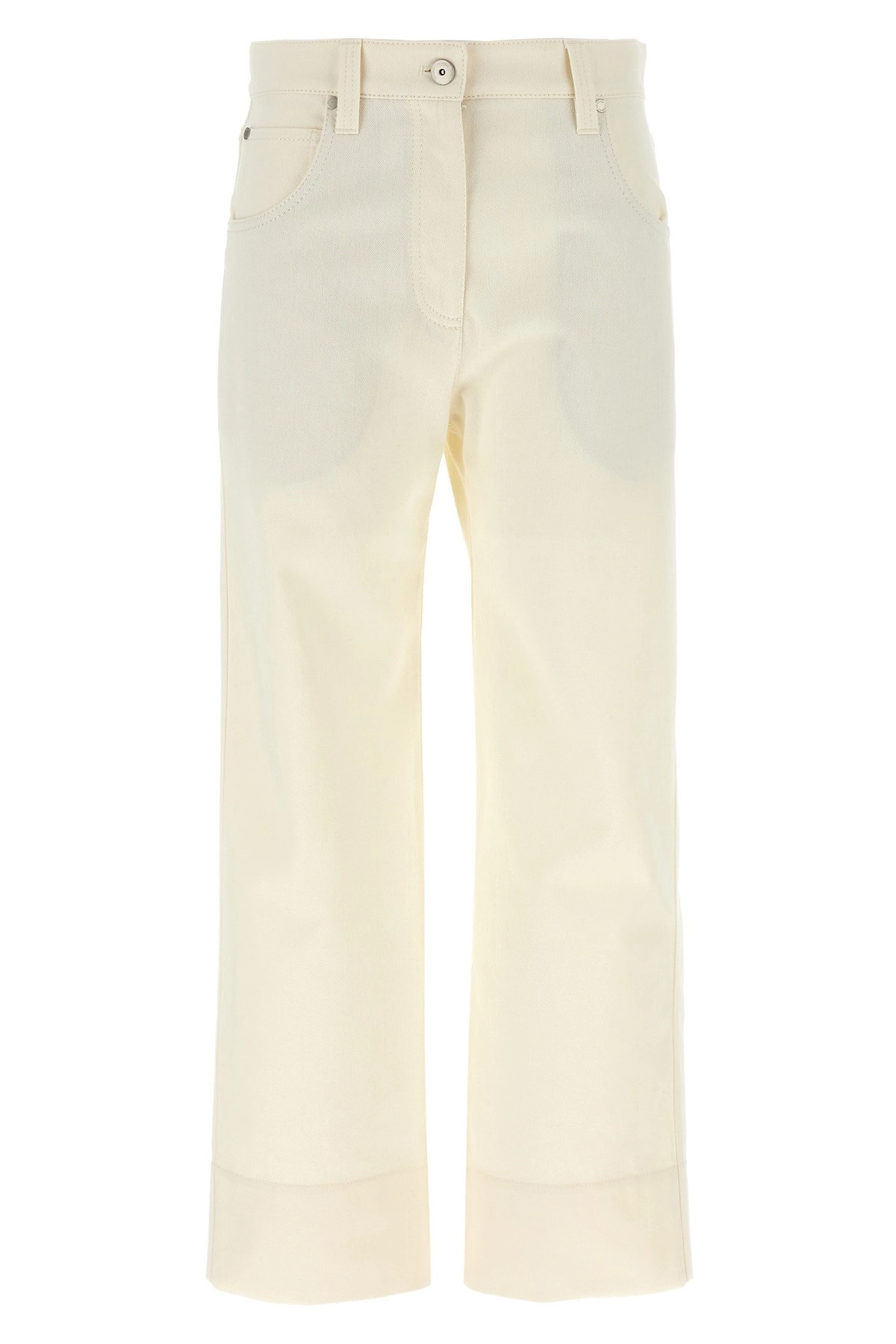 パンツ BRUNELLO CUCINELLI Monile crop pants (MP142P9046 C1101) Brunello cucinelli Monile crop pants available on julian