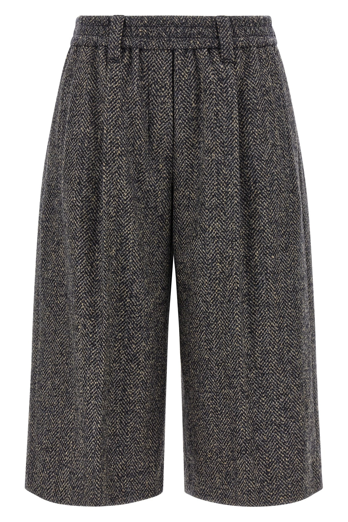 ショートパンツ BRUNELLO CUCINELLI Wool bermuda shorts (MG529P9038 C4897) Wool shorts in grey - Brunello Cucinelli | Mytheresa