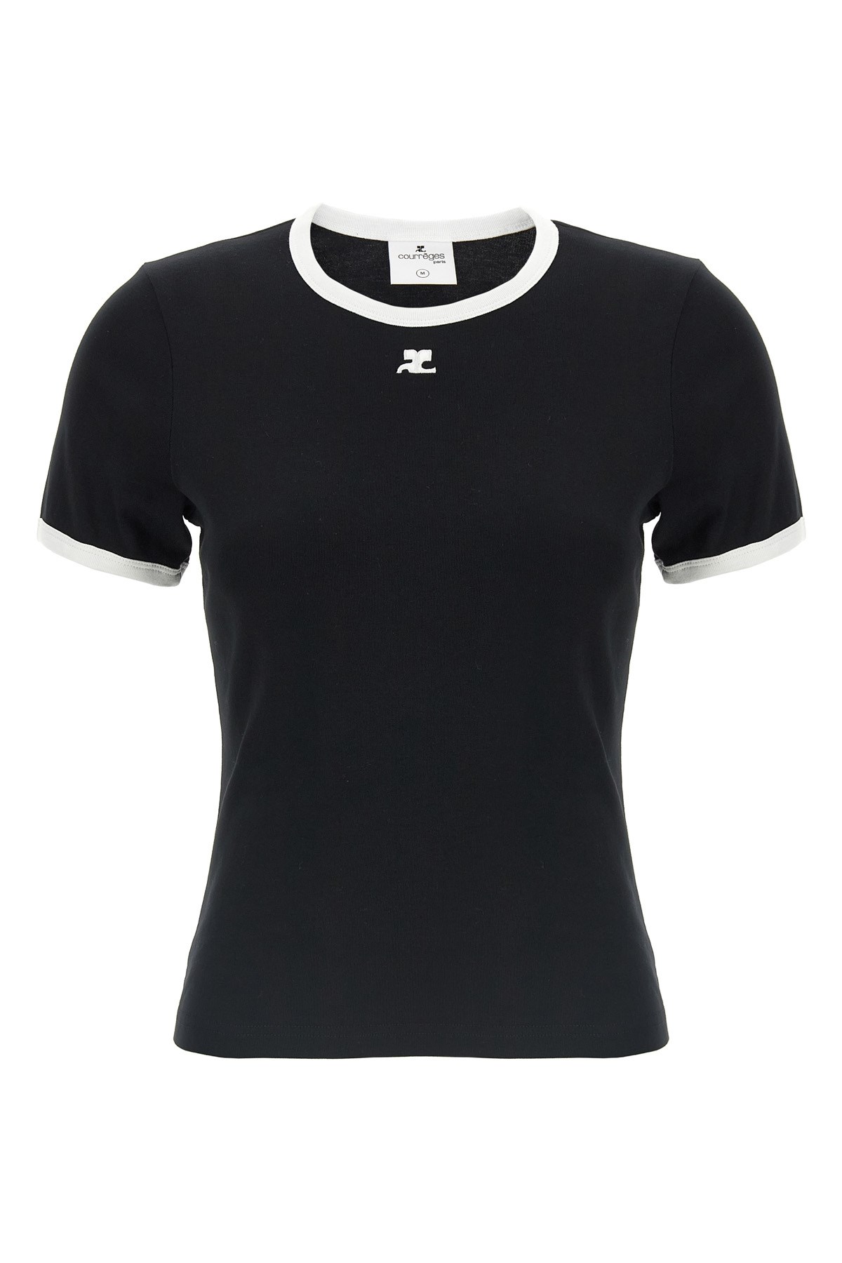 COURREGES 'Signature Contrast' T-Shirt