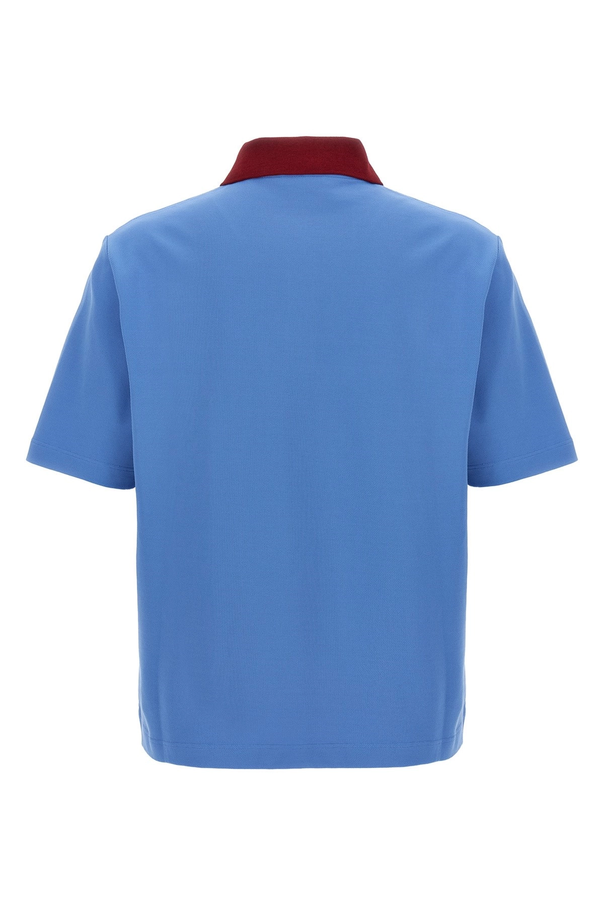 Tシャツ・カットソー MARNI FW25 Logo patch polo shirt (POMU0045LXUTC492 00W09) Marni Logo patch polo shirt available on julian-fashion.com