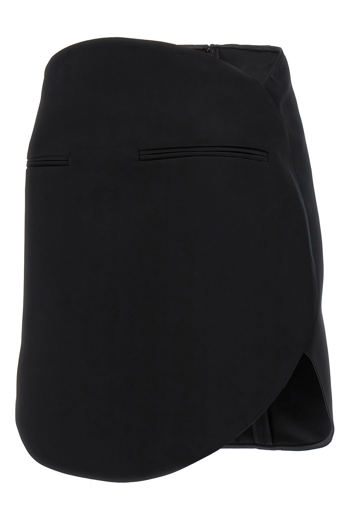 Courreges 'circle satin' skirt available on julian-fashion