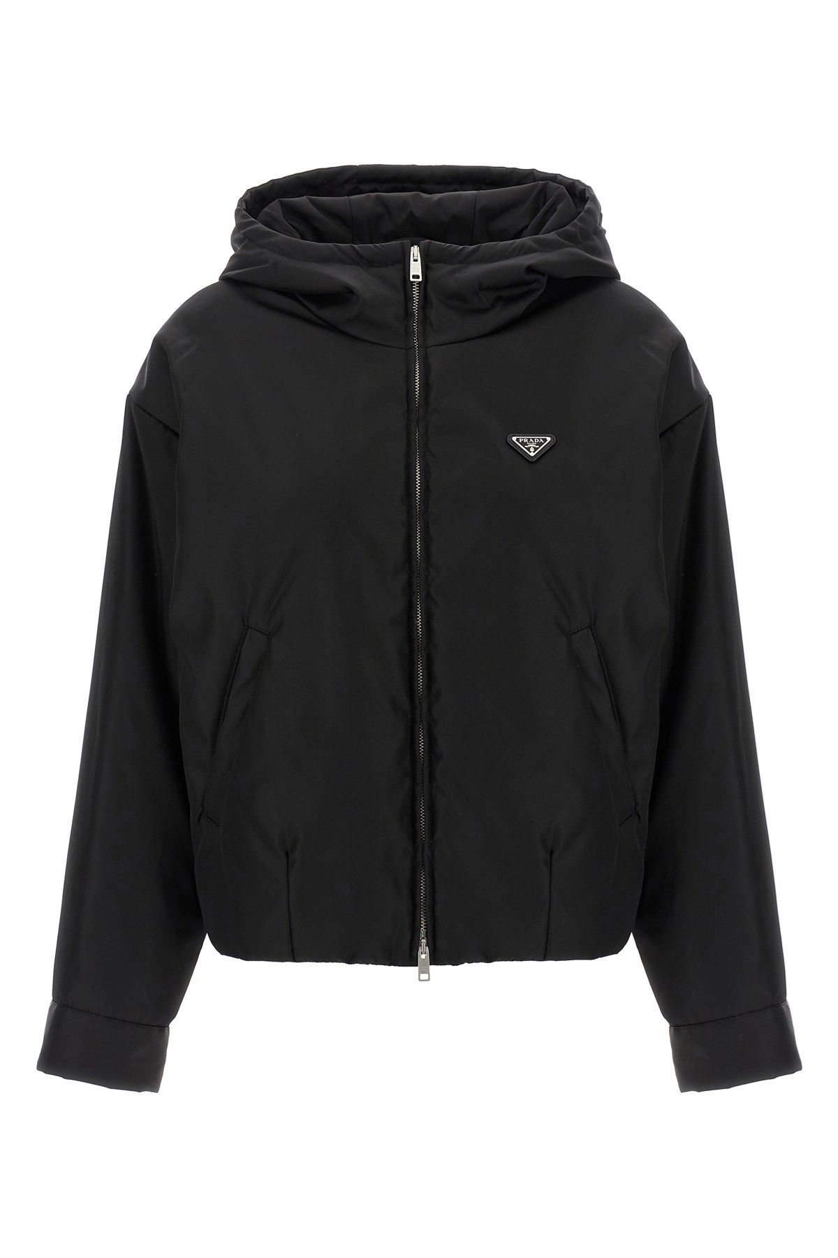 Prada Re-nylon hooded jacket available on julian-fashion.com