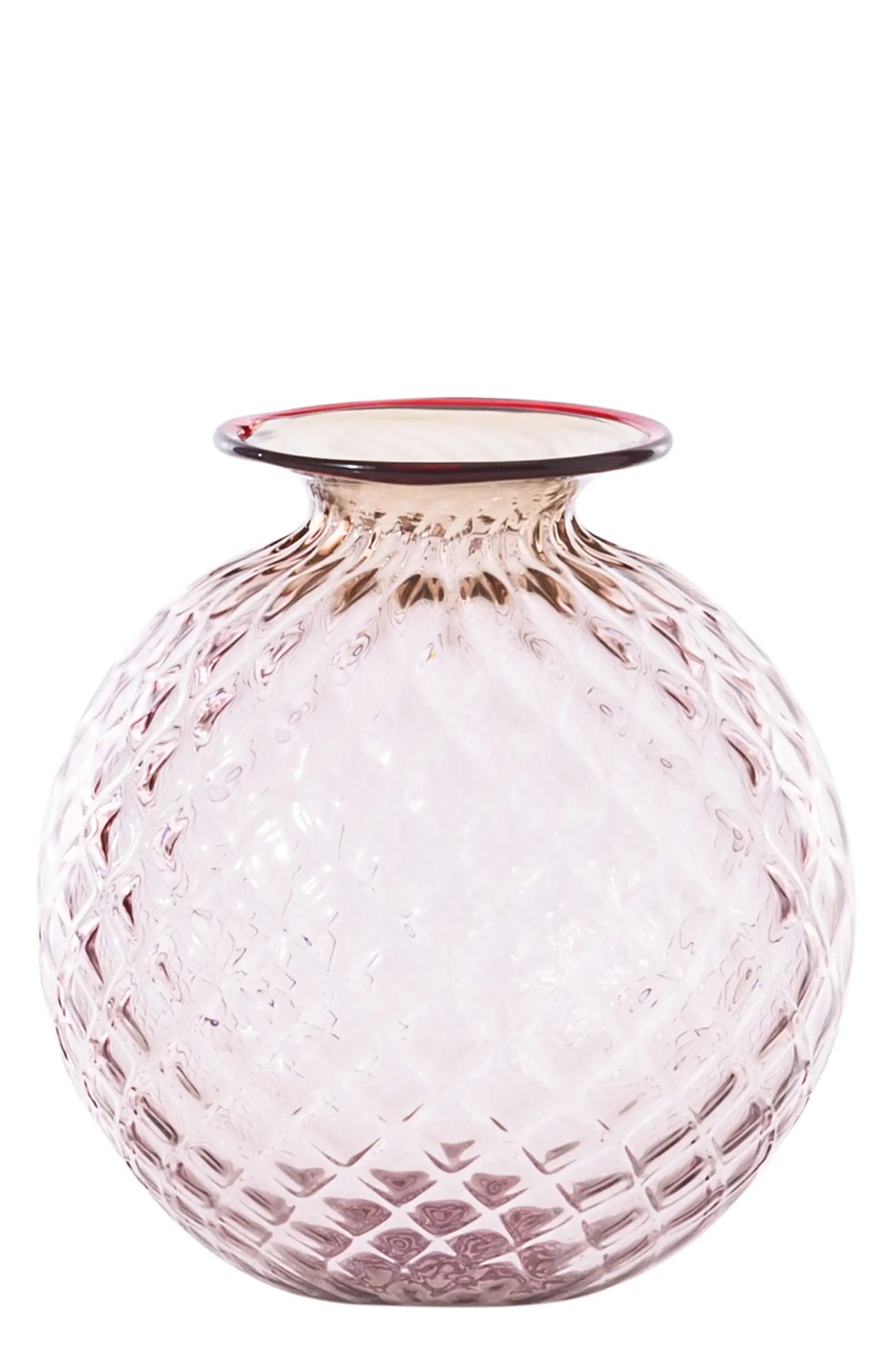 Venini 'monofiori Balloton' Pot ⌀ 11 Cm In Pink