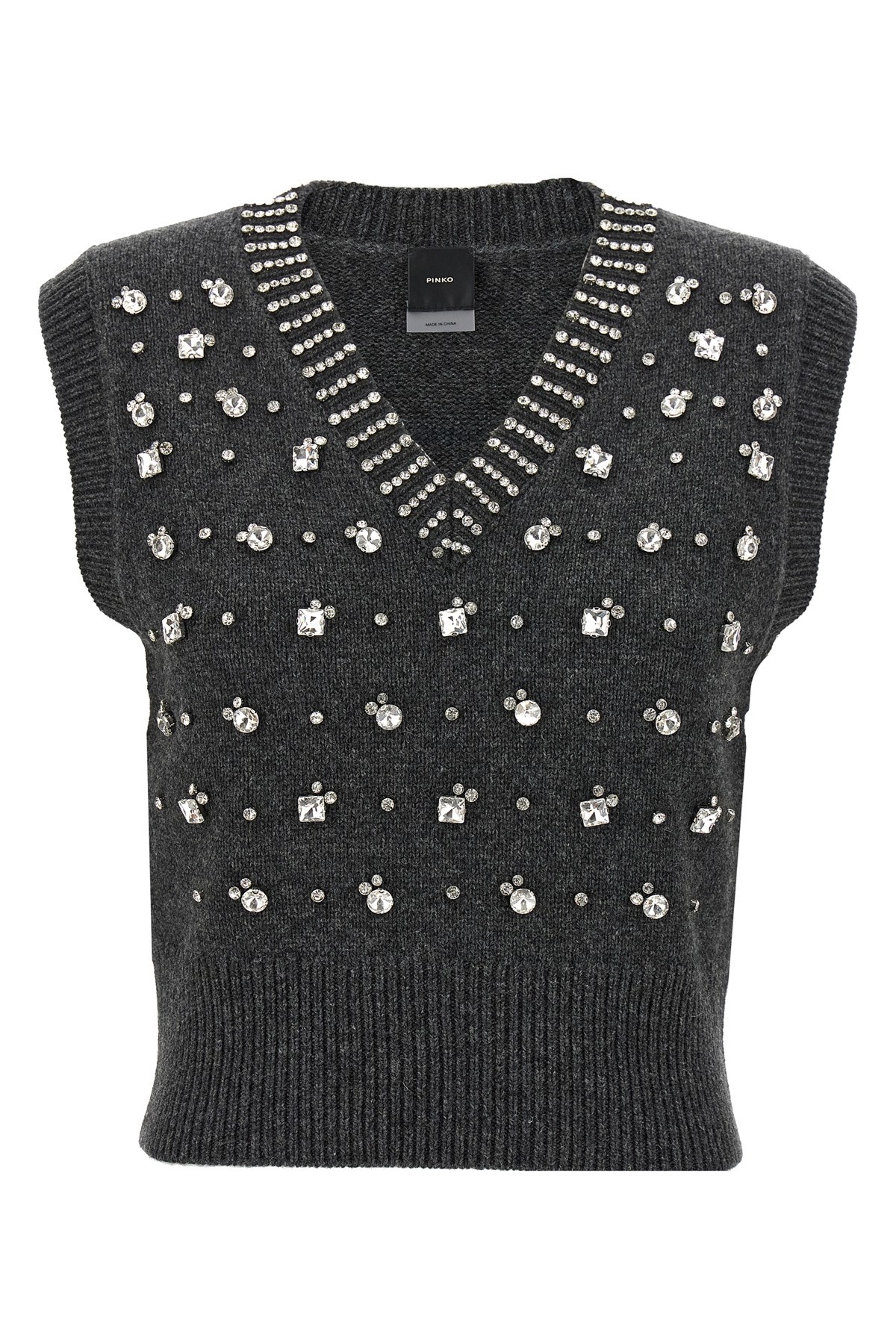 Pinko 'ponziane' Vest In Gray