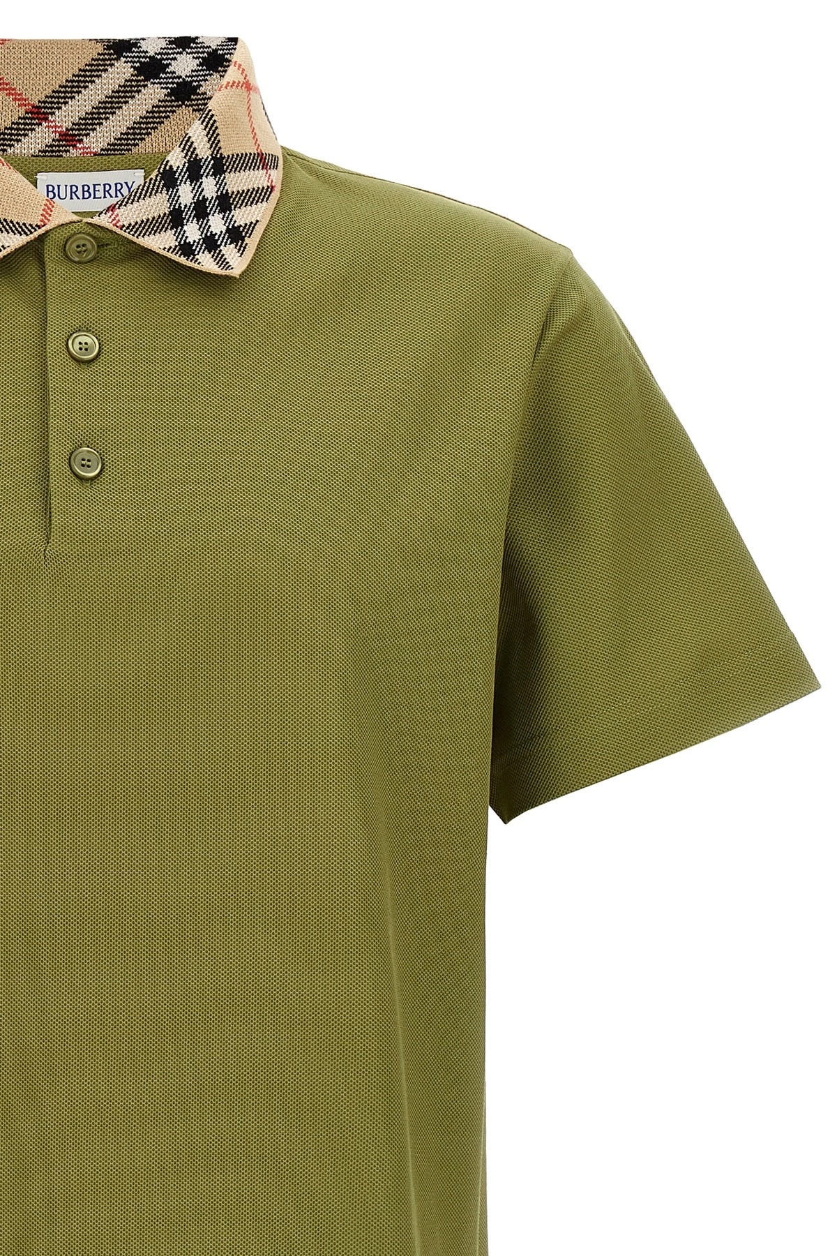 Tシャツ・カットソー Burberry FW25 'For' polo shirt (8110946 ESTATE) Burberry 'for' polo shirt available on julian-fashion.com