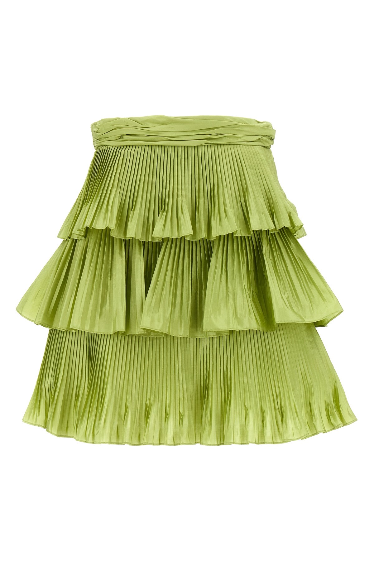 Valentino Skirt Velentino Garavani Taffetà In Green