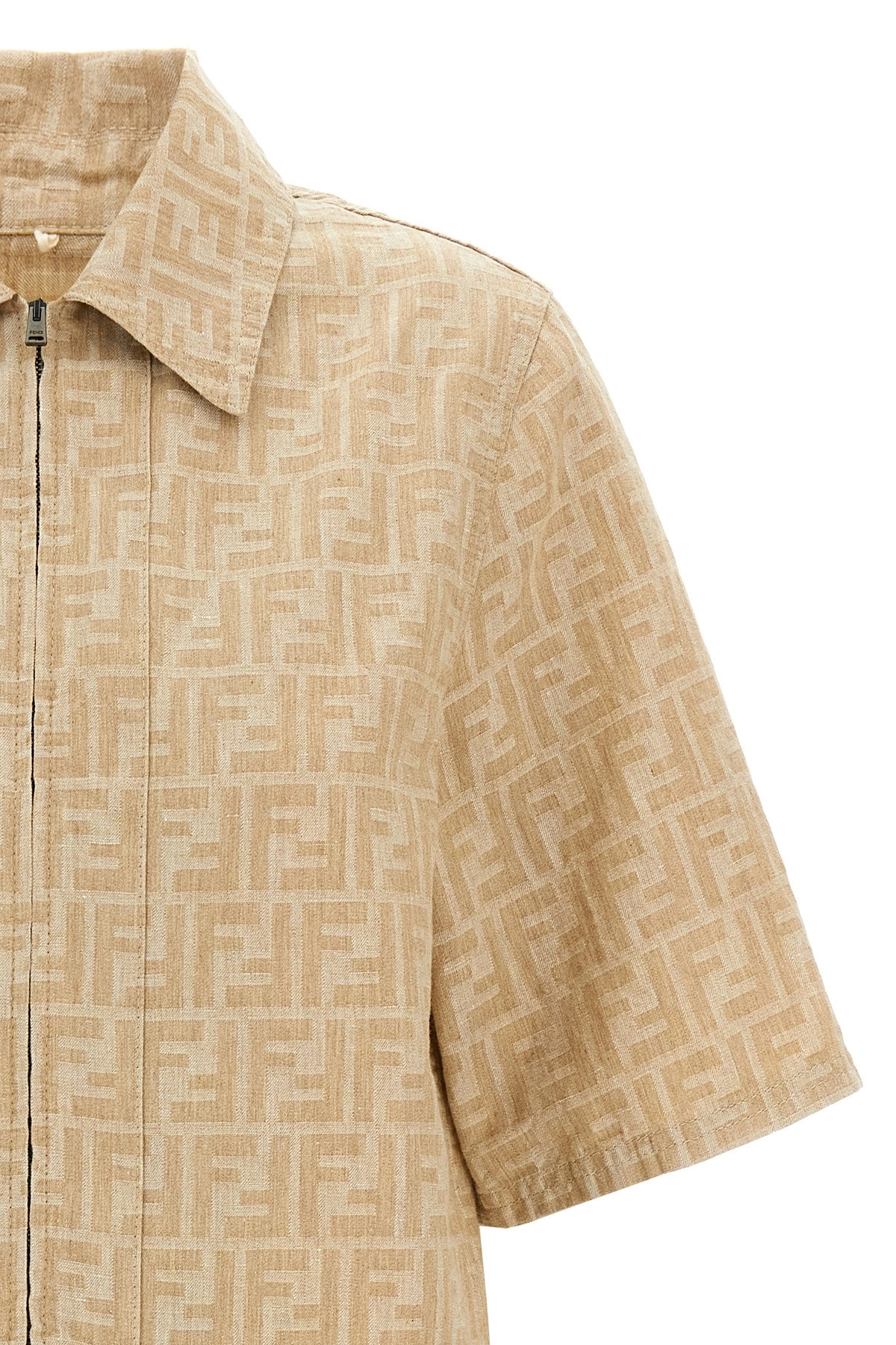 【関税込み】fendi FF chambray denim jacket Jacket Denim Blue | Fendi