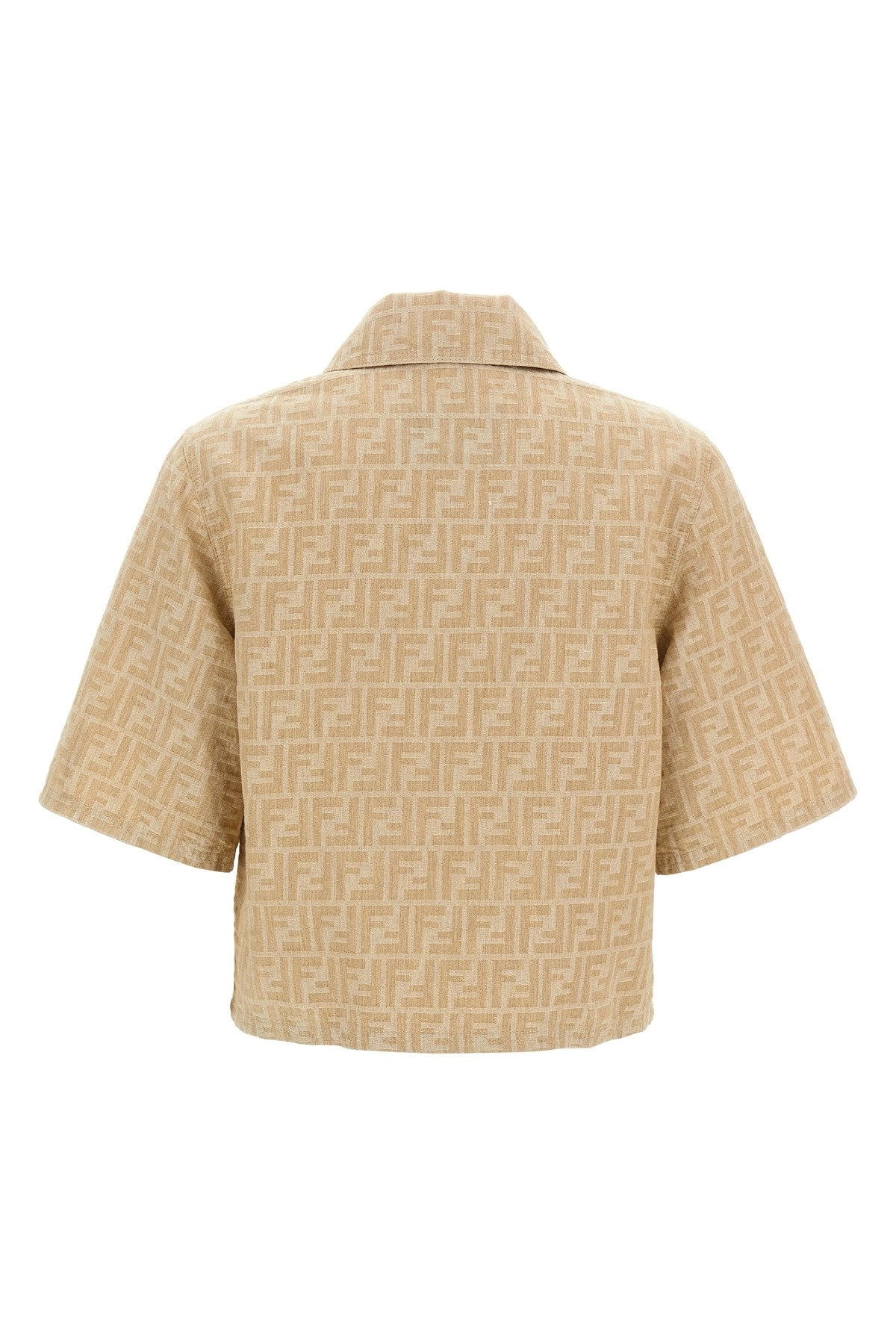 Fendi Ff chambray denim jacket available on julian-fashion