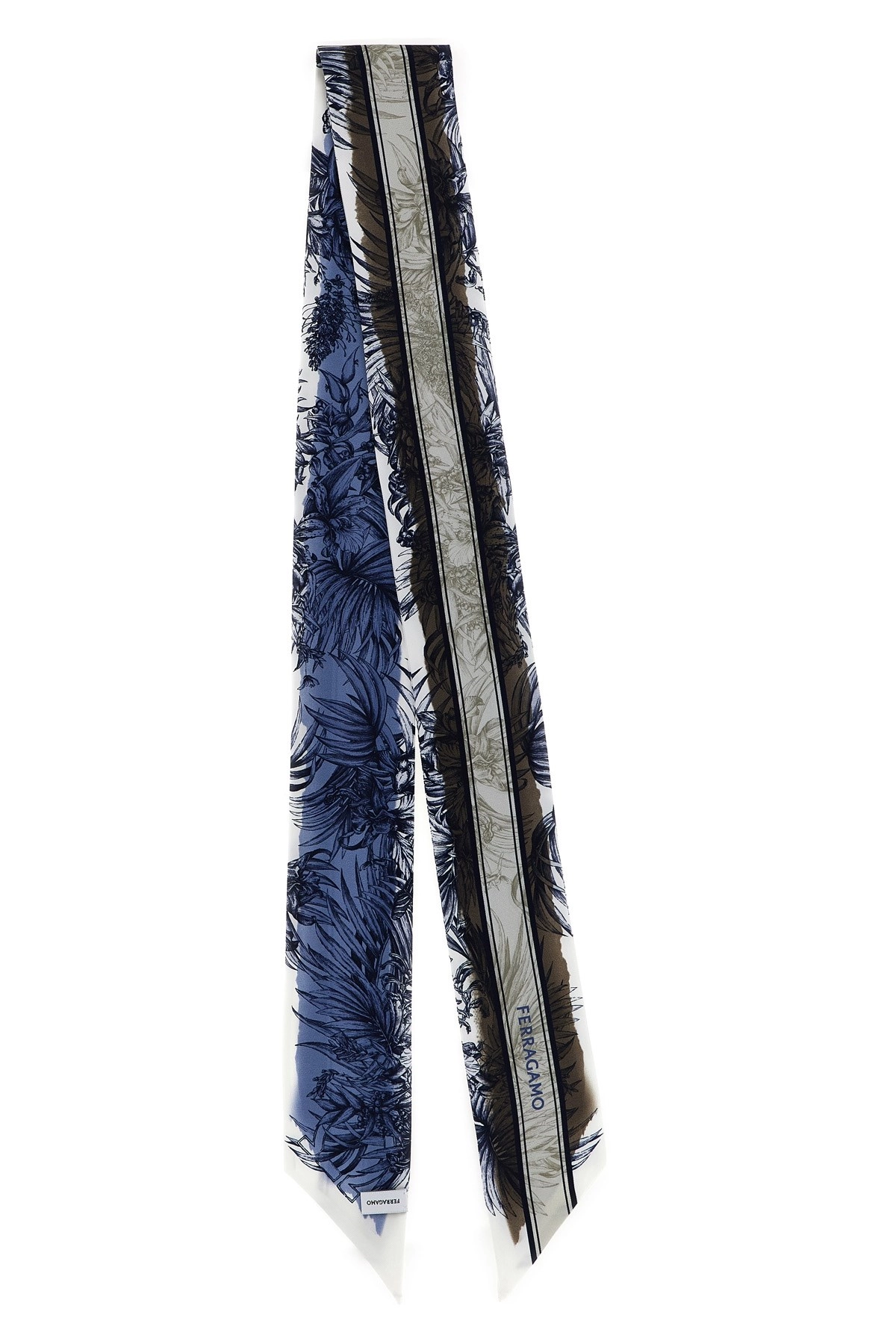 Ferragamo Bandeau 'gravure' print available on julian