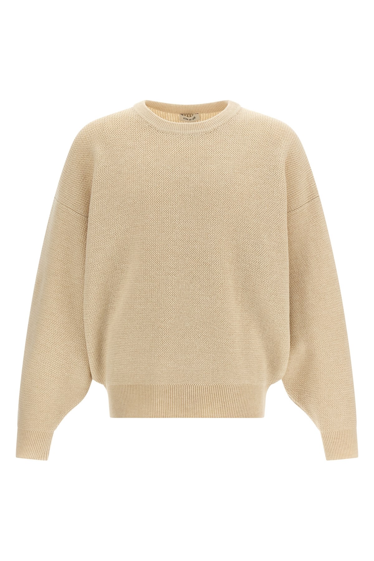 Fear Of God Wool Sweater Sweaters And Cardigans Beige In Sand