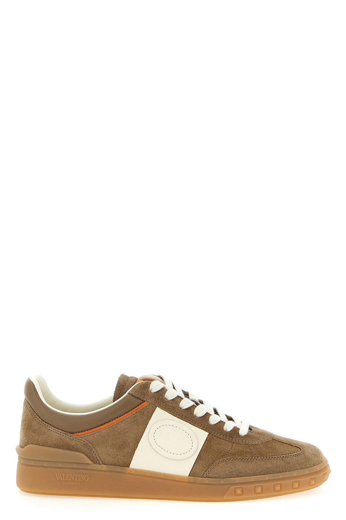 【VALENTINO】UPVILLAGE SNEAKERS Valentino Garavani Laminated Leather Upvillage Sneakers