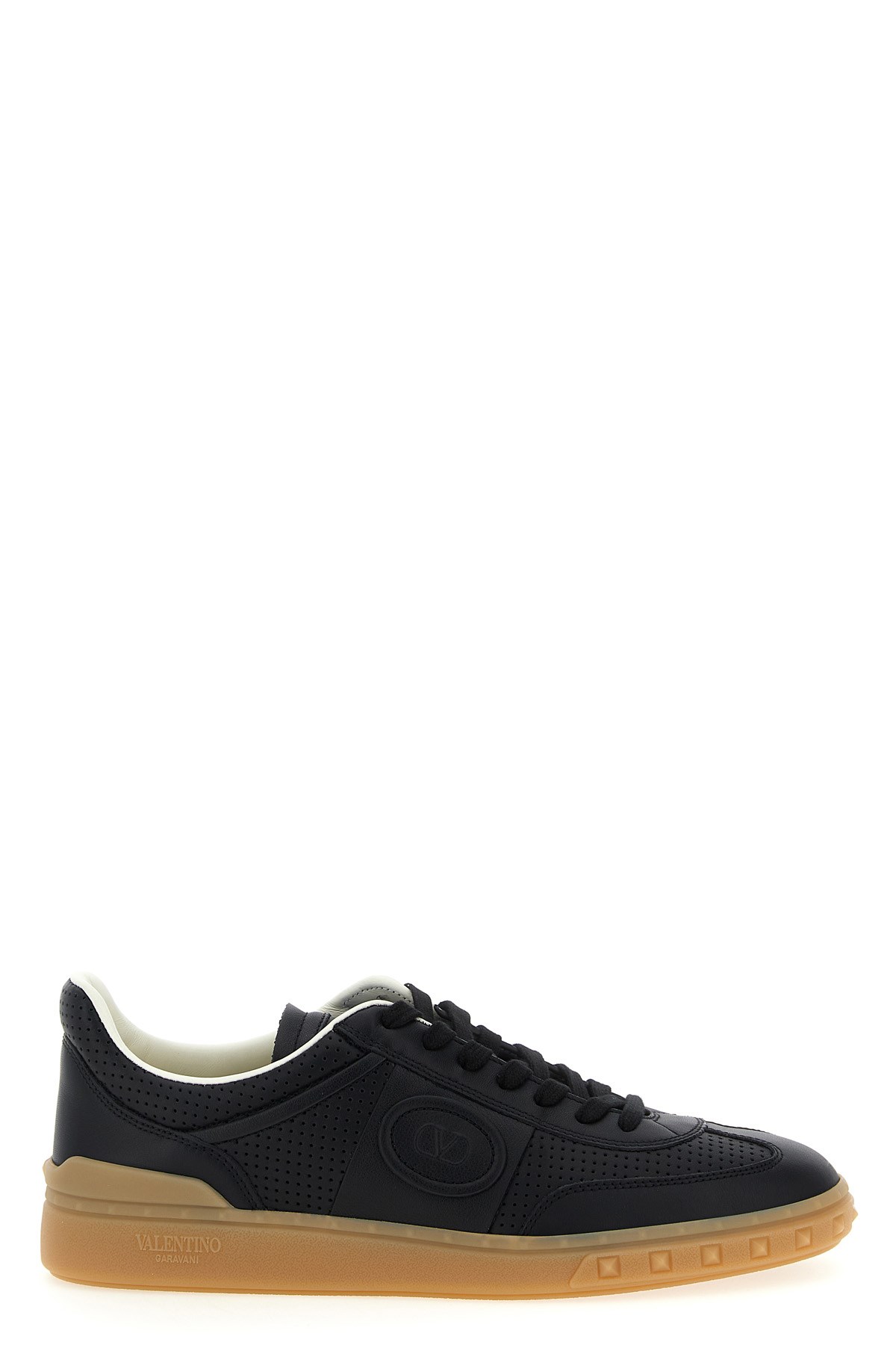 Valentino Upvillage Low-top Sneakers In Black