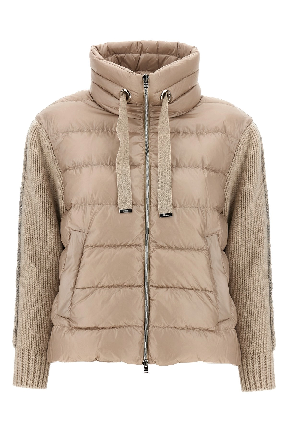 ダウンジャケット・コート HERNO Resort down jacket in ultralight nylon and mesh Herno 'resort' down jacket available on julian-fashion.com