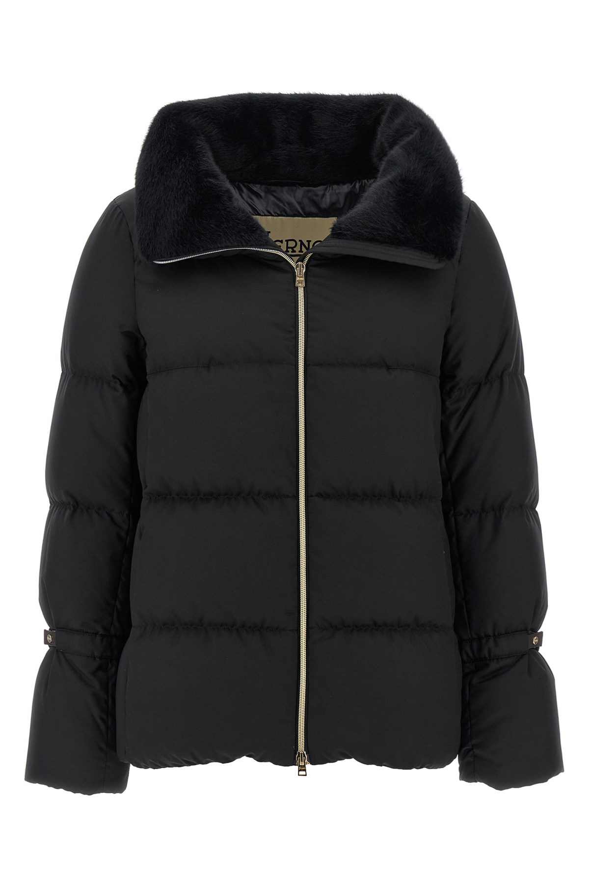 Herno Quilted Down Jacket In Black