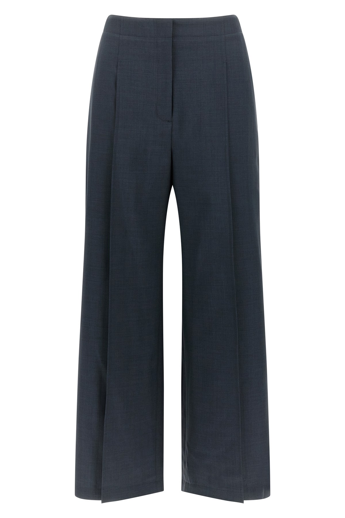 Theory 'deep Pleat' Pants In Blue