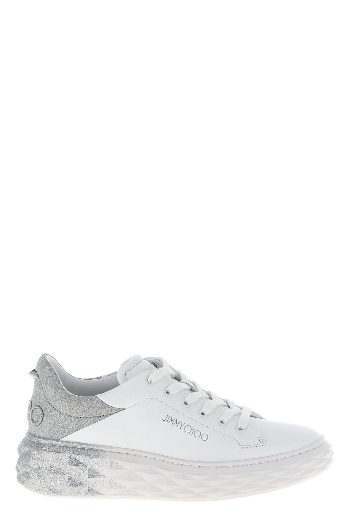 Jimmy Choo 'diamond Maxi F Ii' Sneakers In Silver