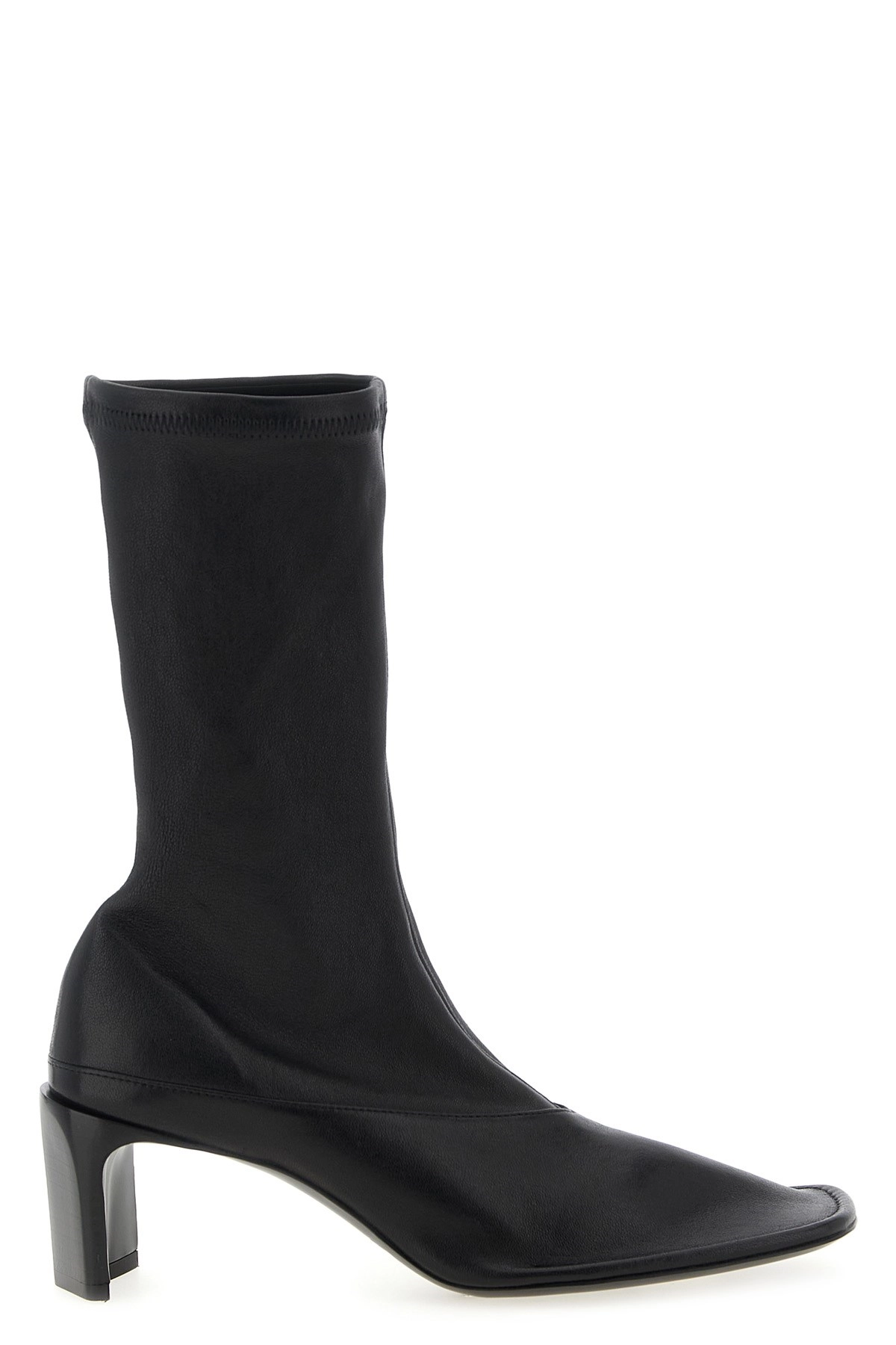 ショートブーツ・ブーティ Jil Sander FW25 Nappa ankle boots (J15WU0108P1758 001) Jil sander Nappa ankle boots available on julian-fashion.com