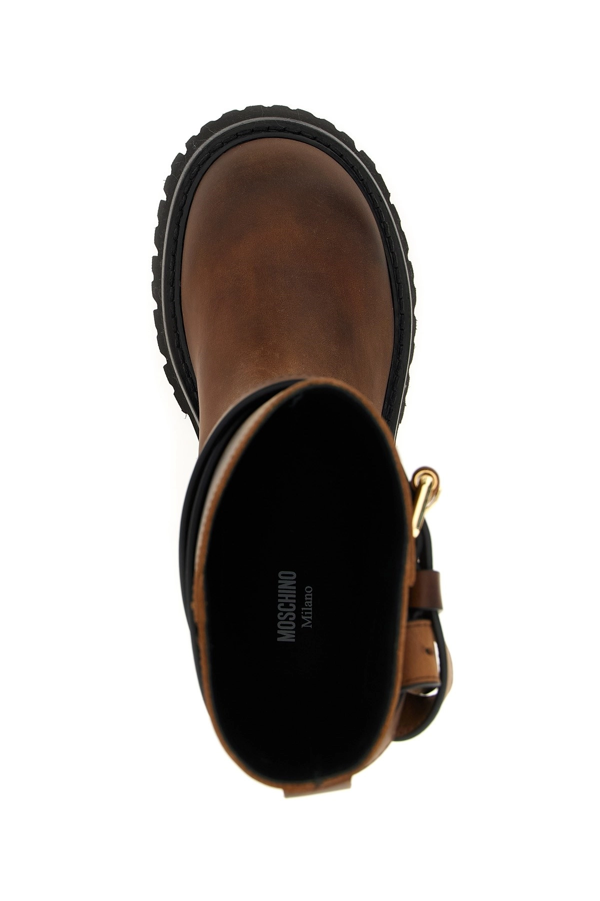 【関税込み】moschino Brick' boots Moschino 'brick' boots available on julian-fashion.com