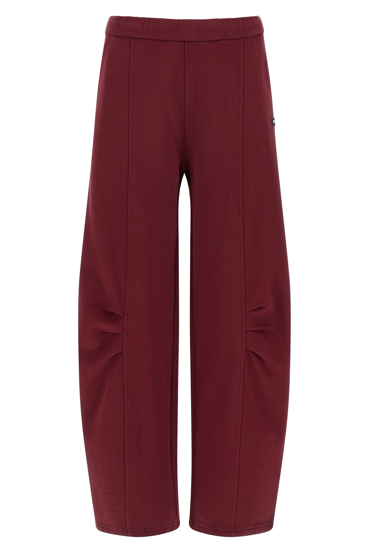 Rotate Birger Christensen Joggers Featuring Elastic Waistband And Side Pockets In Burgundy