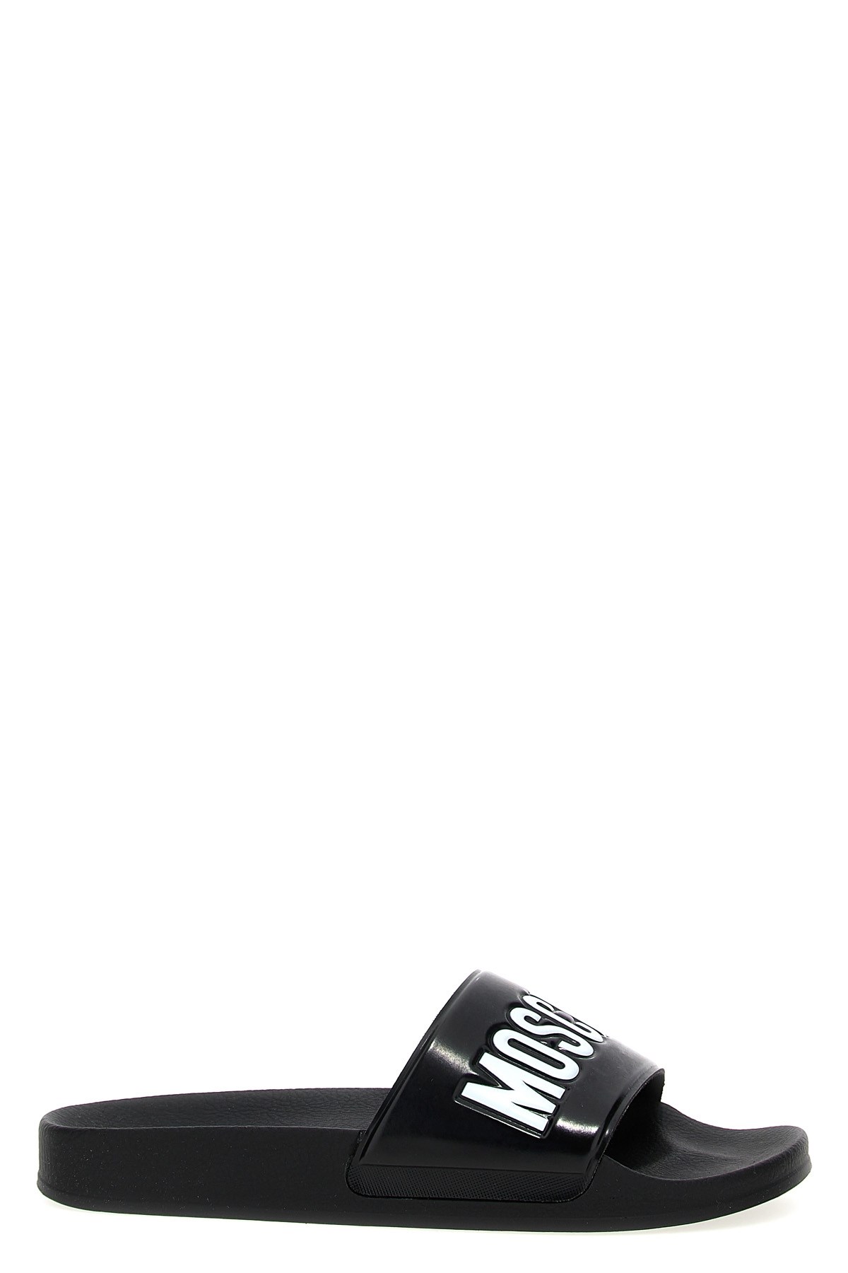 Moschino 'pool' Slides In Multi