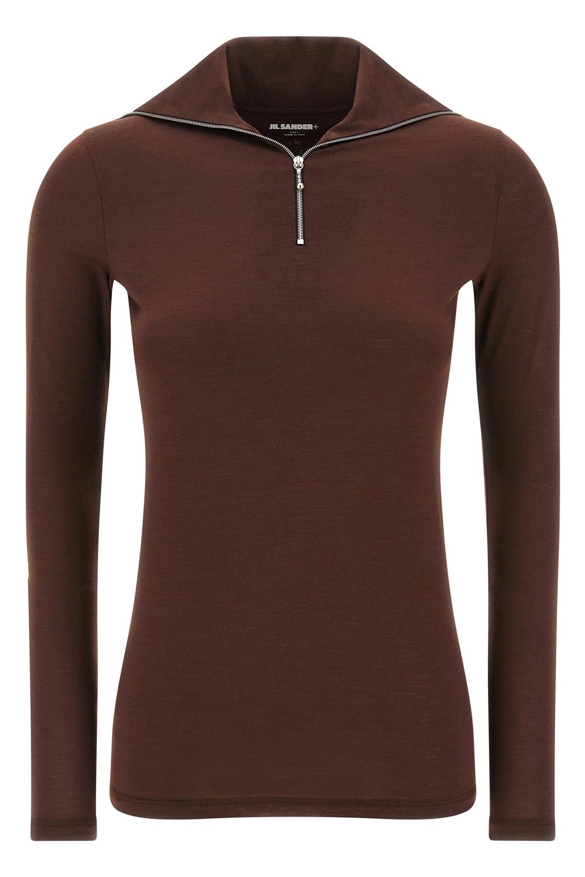 Tシャツ・カットソー Jil Sander FW25 Half-zip t-shirt (J40GC0021J70021 602) Jil sander Half-zip t-shirt available on julian-fashion.com