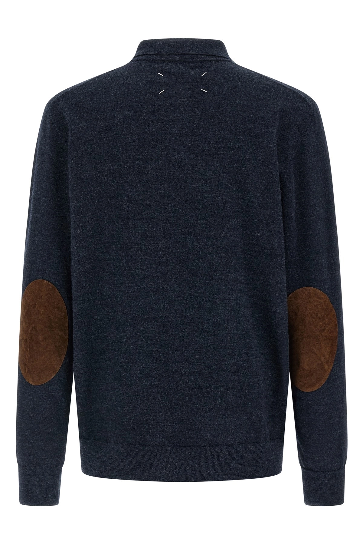 【関税＆送料込み】Maison Margiela Suede Patch Polo Shirt Maison margiela Suede patch polo shirt available on julian