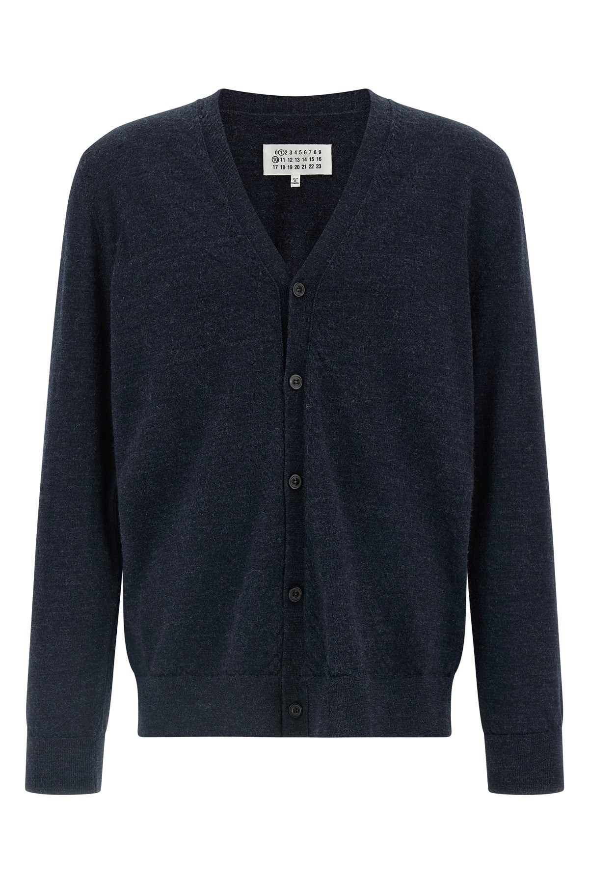 MAISON MARGIELA Suede Patch Cardigan