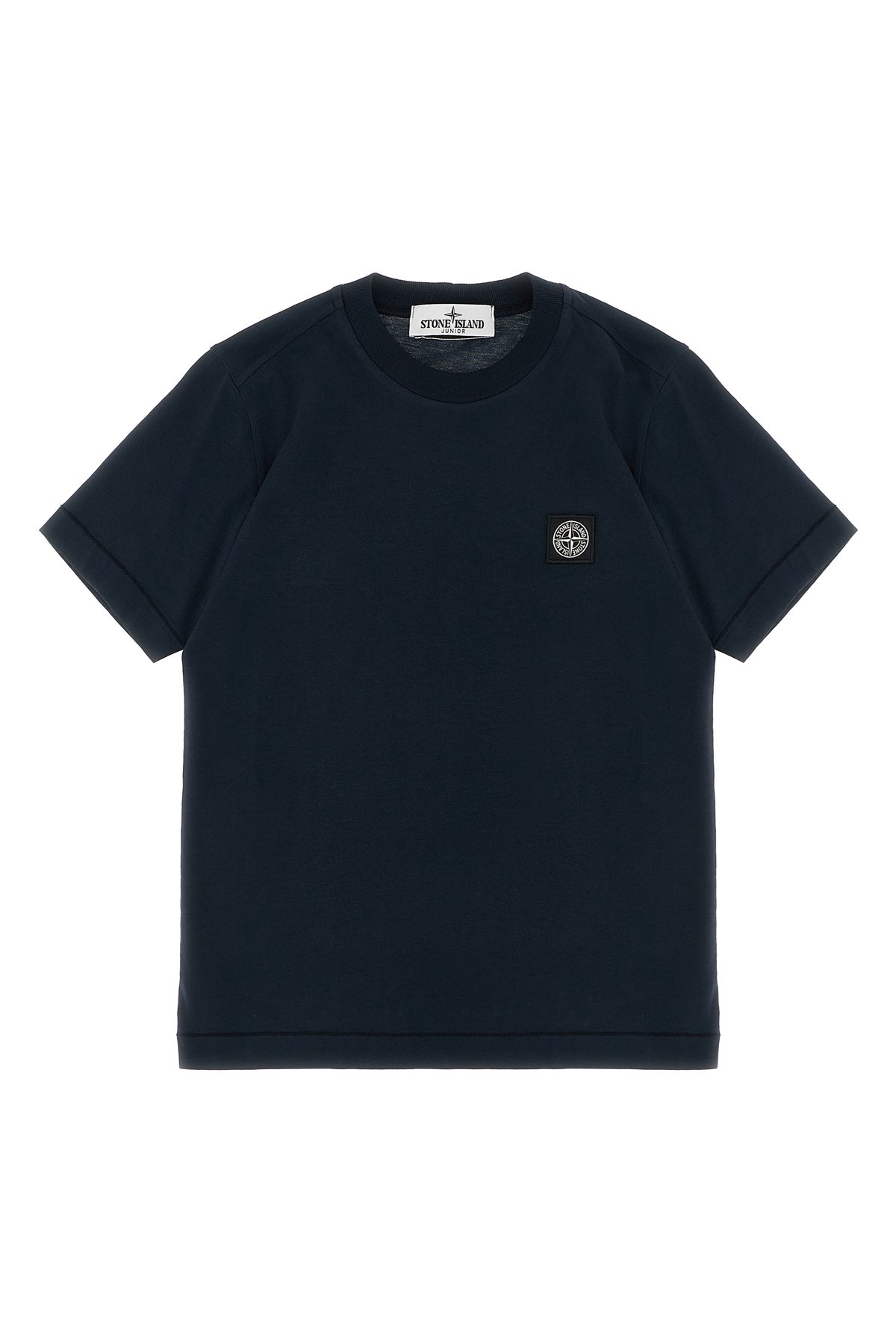 STONE ISLAND JUNIOR Logo Patch T-Shirt