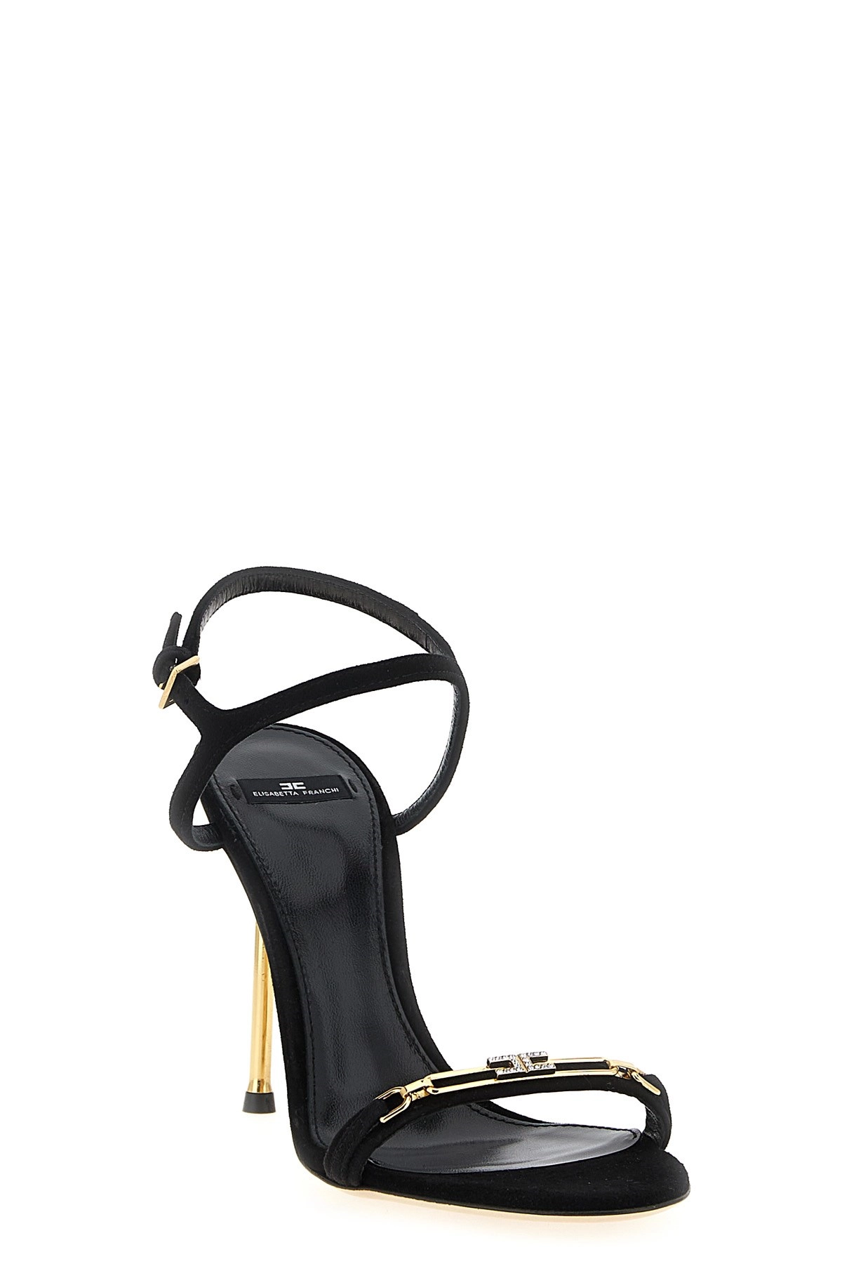 サンダル・ミュール ELISABETTA FRANCHI Sculpture heel sandals (SA89L56E2 110) Elisabetta franchi Sculpture heel sandals available on