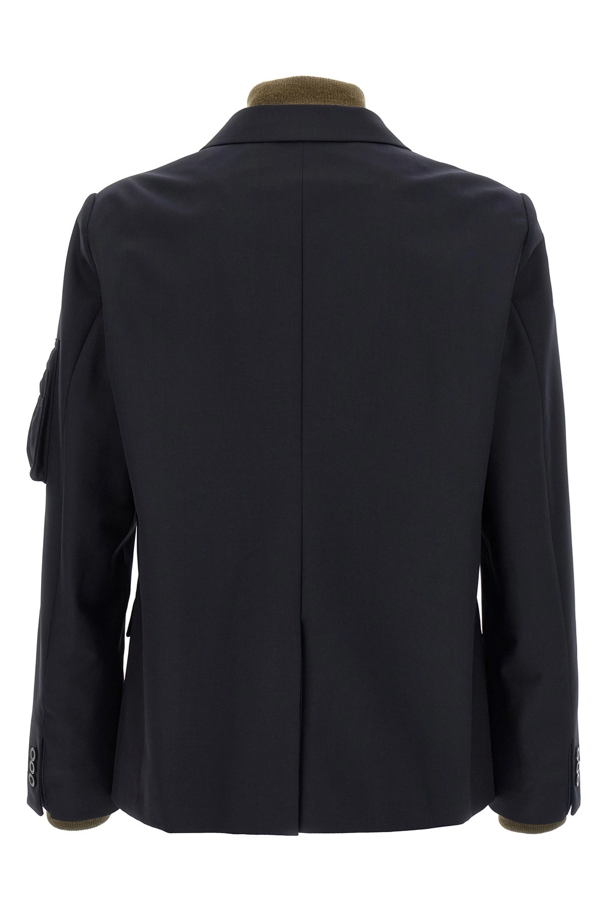 【関税込み】sacai BOMBER INSERT BLAZER Sacai Bomber insert blazer available on julian-fashion.com