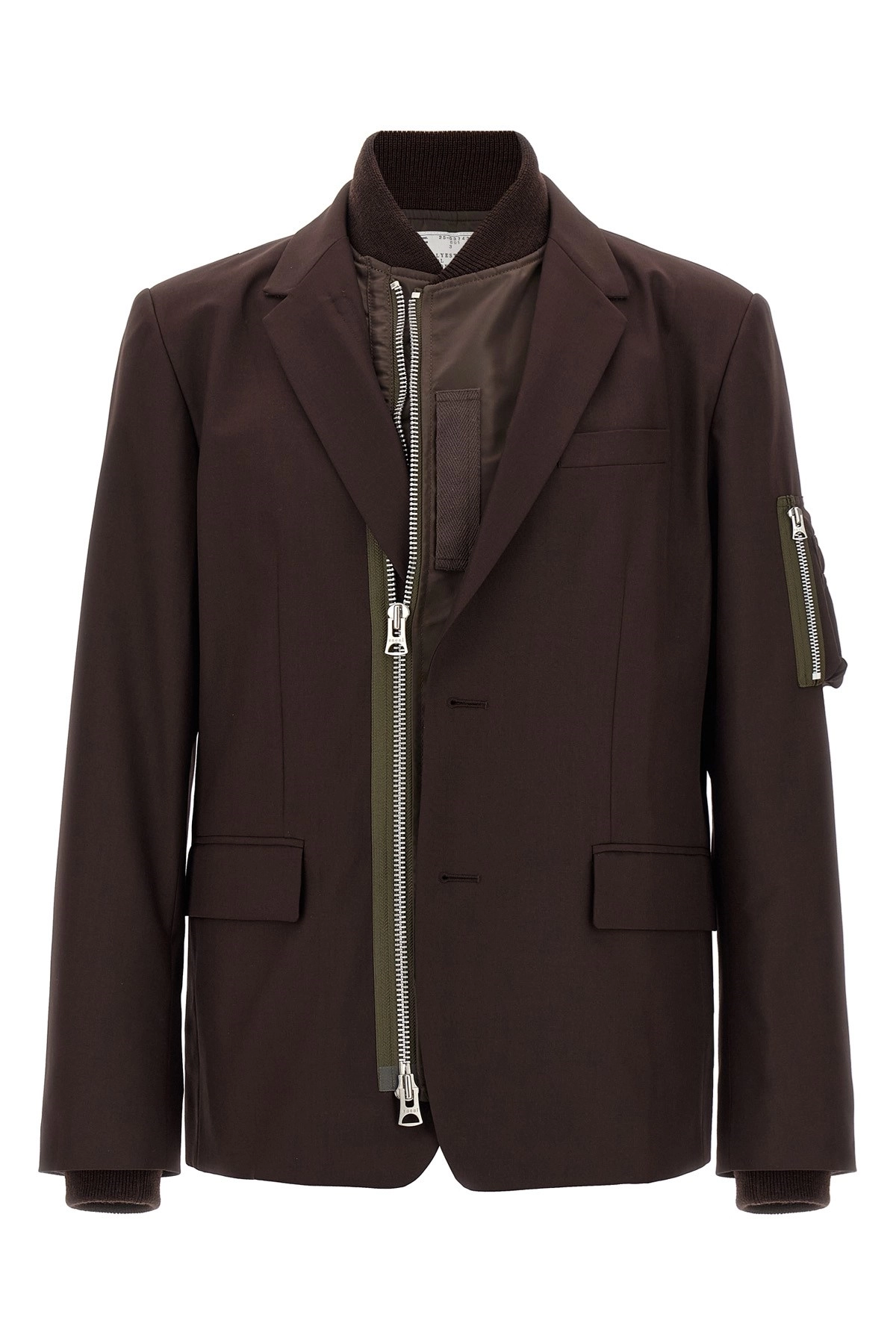 【関税込み】sacai Bomber insert blazer Sacai Bomber insert blazer available on julian-fashion.com